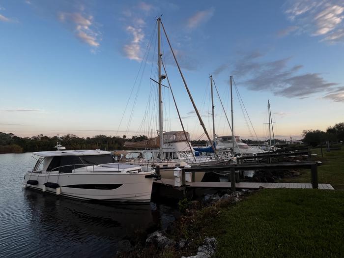 Looking From Boat Slip #8Best Boat sites for wider boats slip# 8 and boat slip#1