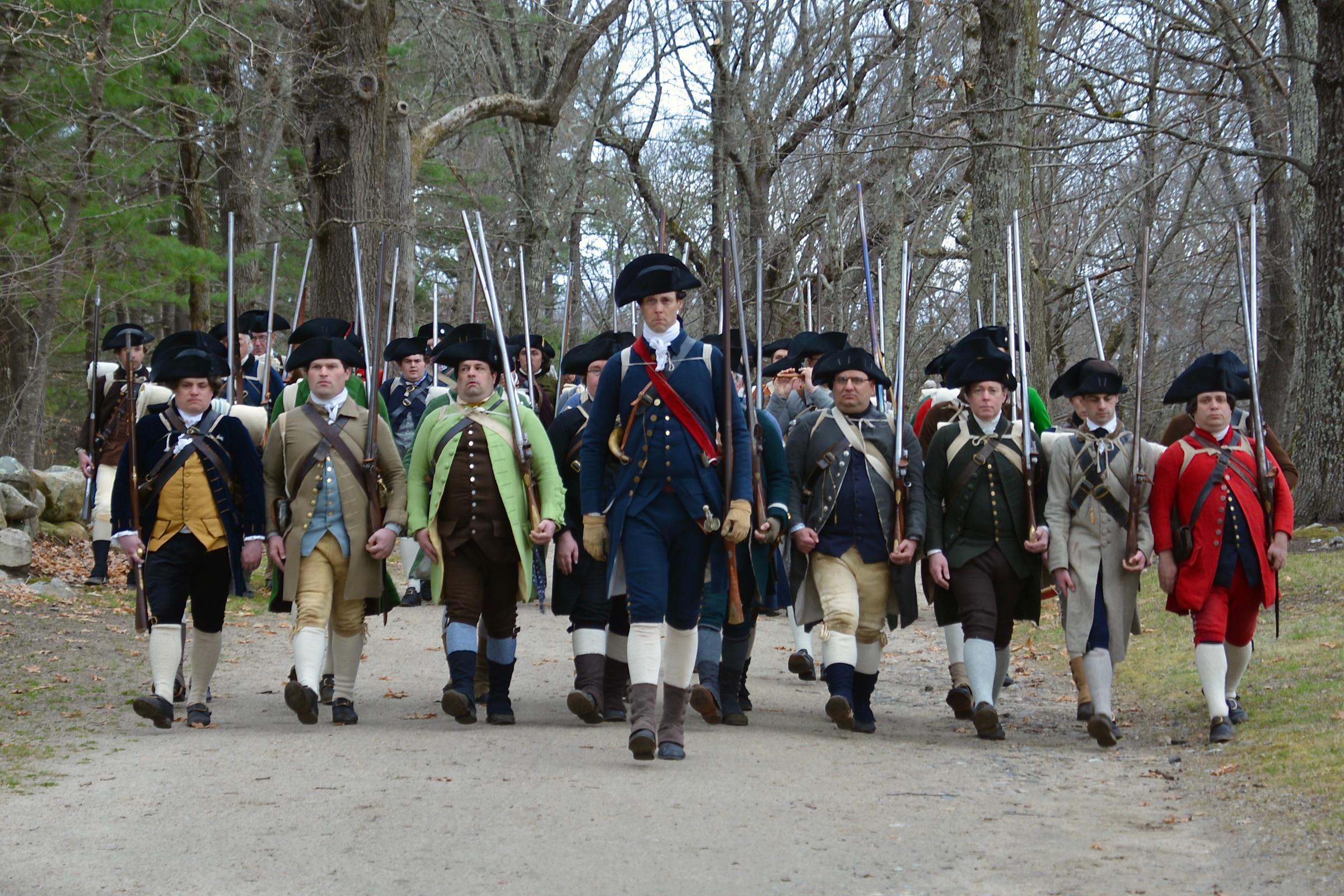 Minute Men on the march