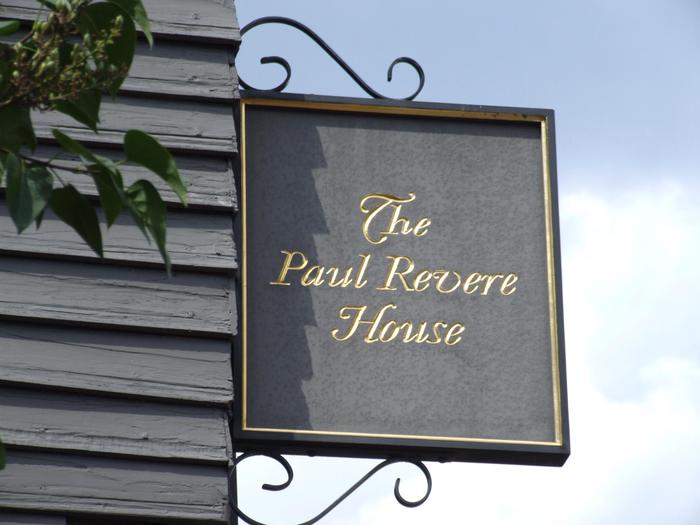 Paul Revere House SignPaul Revere House is a proud partner of Boston National Historical Park