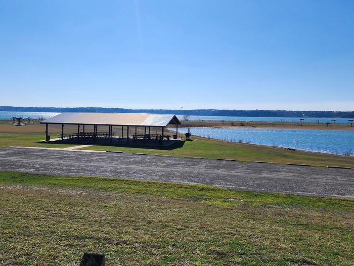 Temples Lake PavilionPavilion and Parking Area