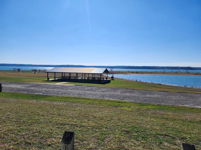 Temples Lake PavilionPavilion and Parking Area