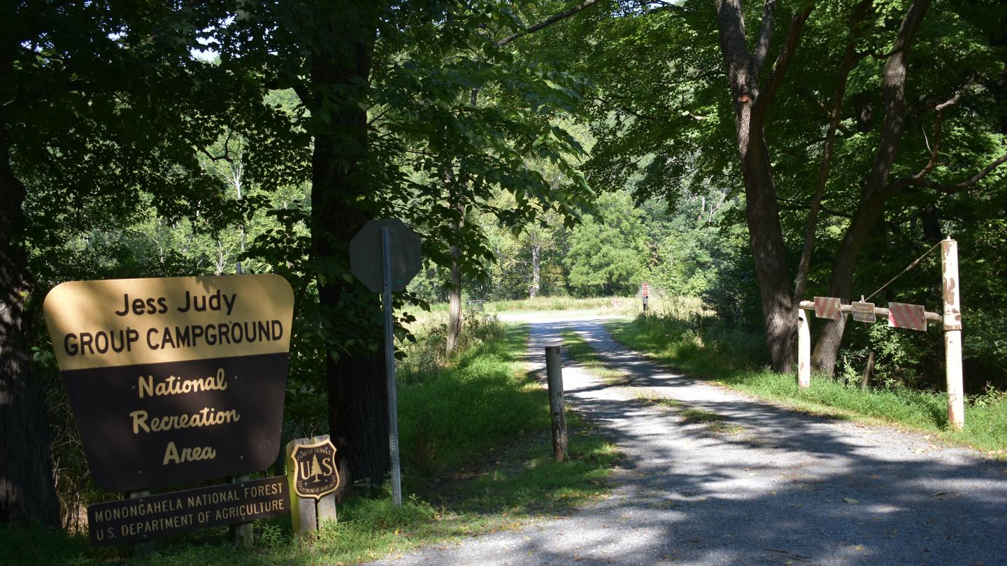 Jess Judy Campground Entrance