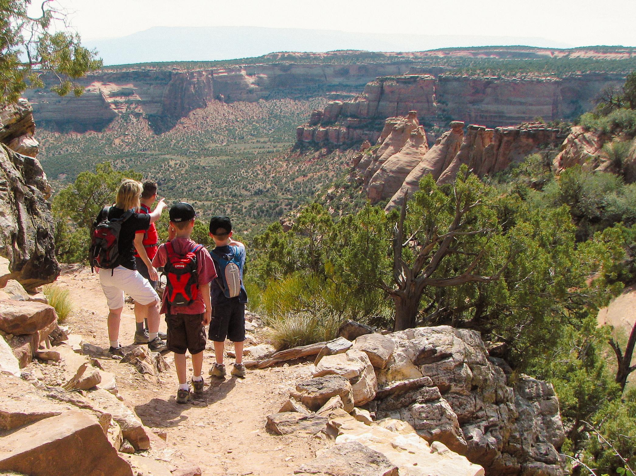 Hiking in Wilderness