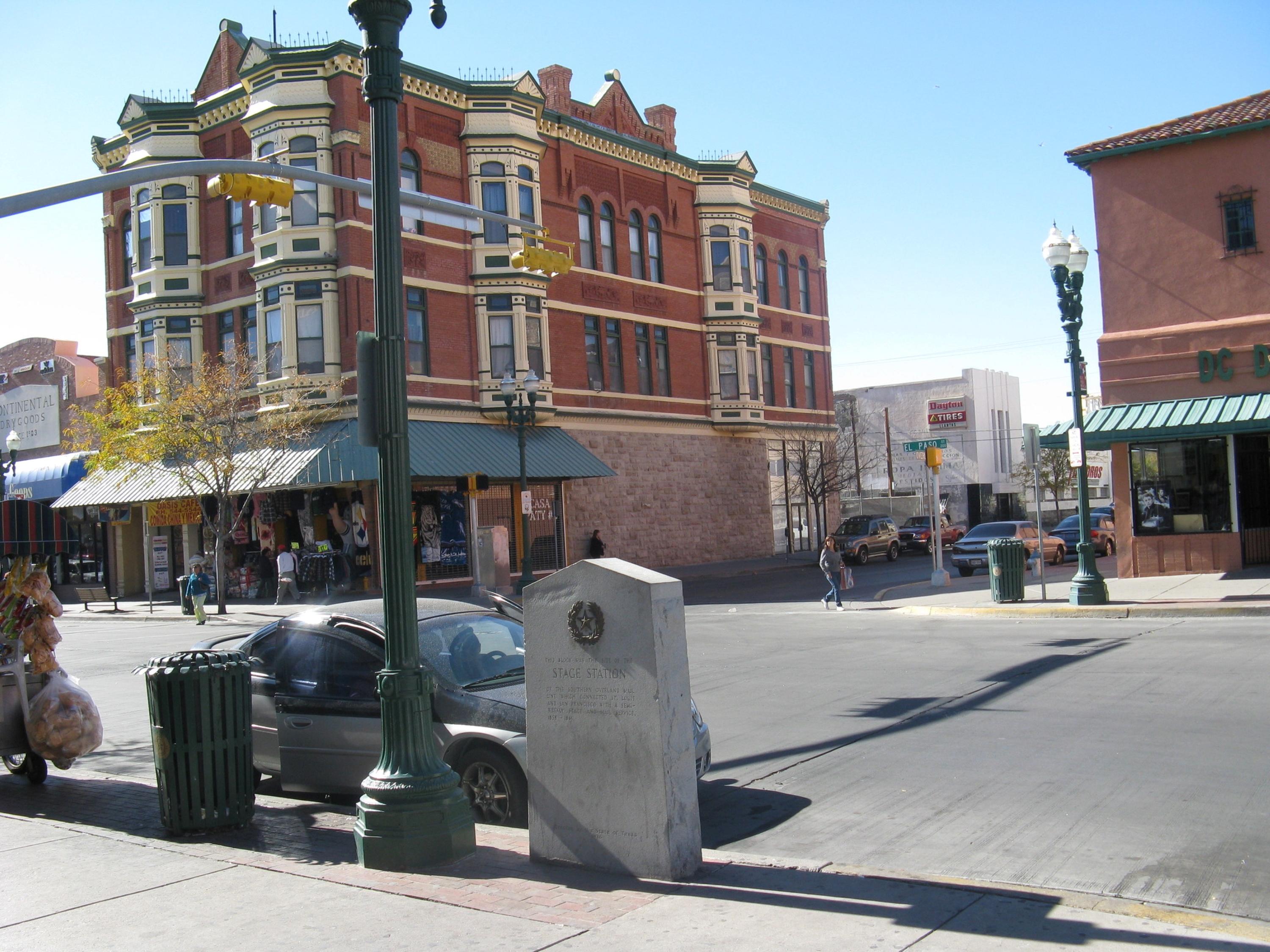 El Paso Station Marker