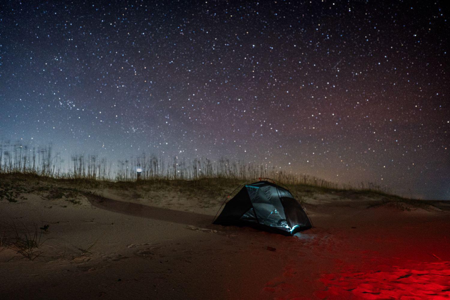 Cape Lookout National Seashore — Camping Under the Stars