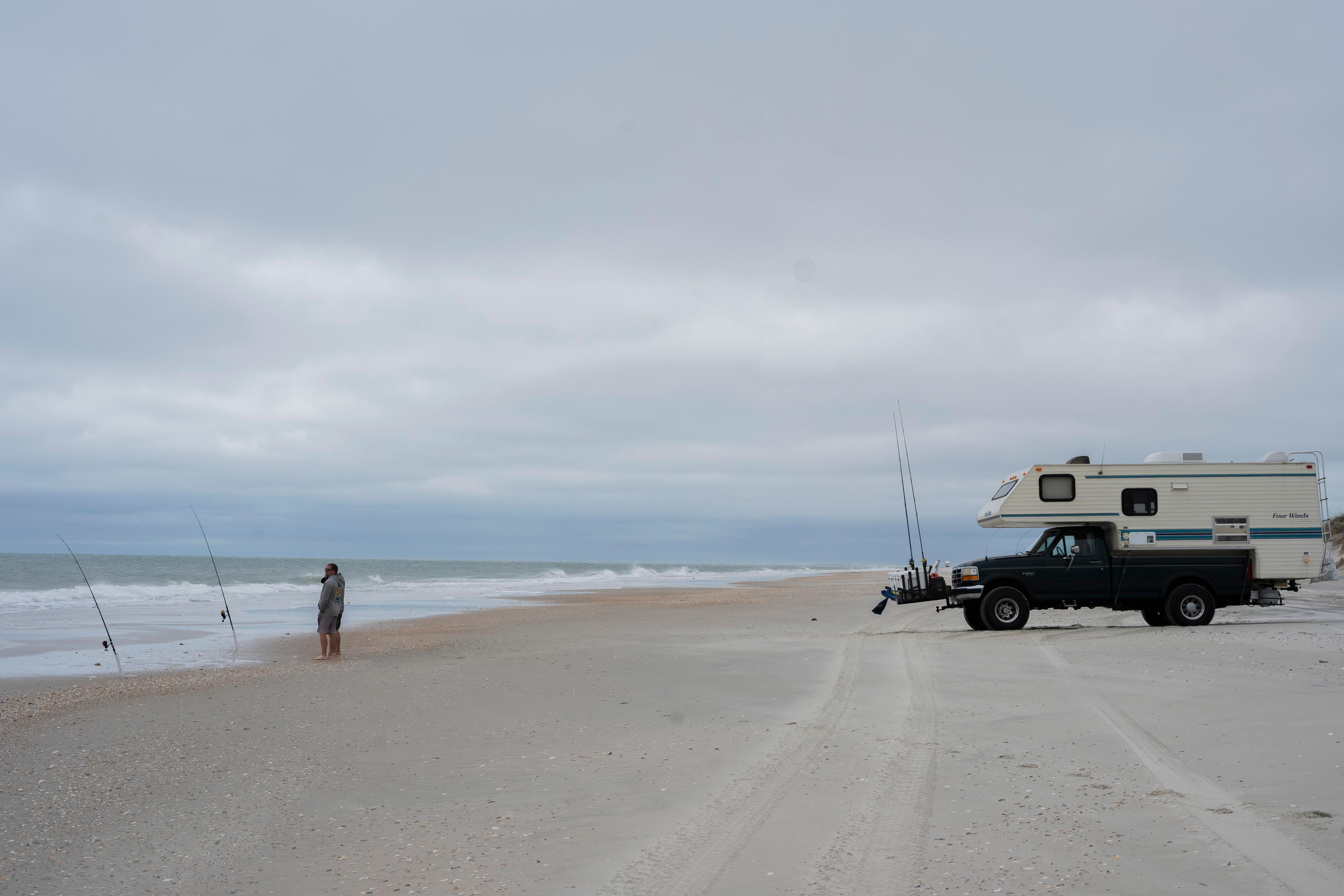 North Core Banks - Beach Camping