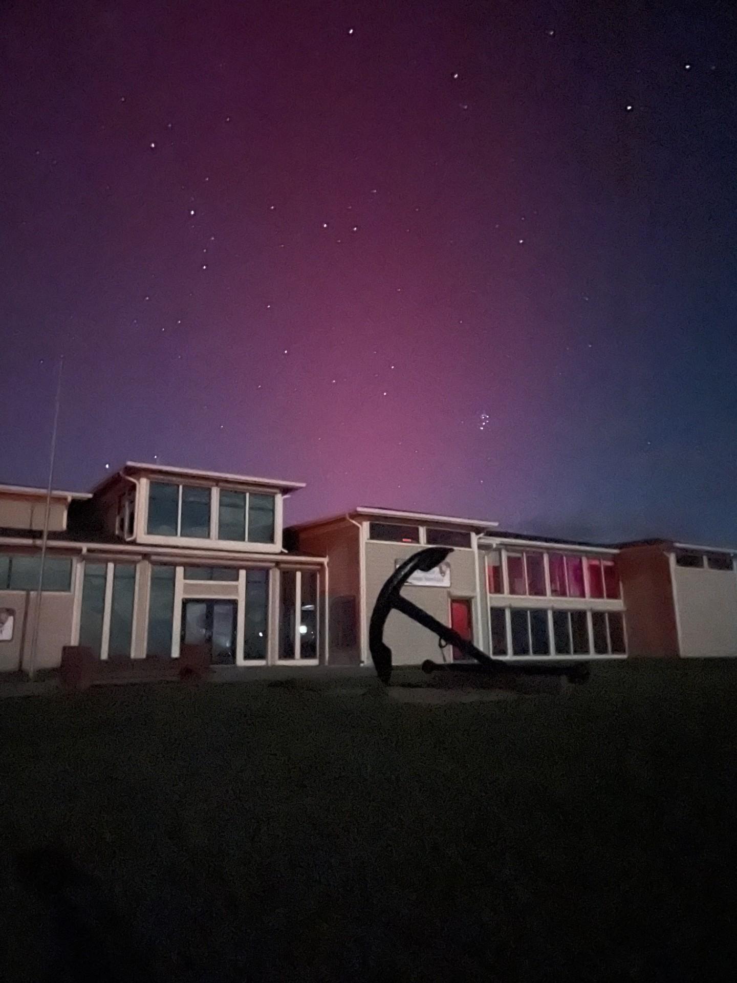 Northern Lights at Harkers Island Visitor Center