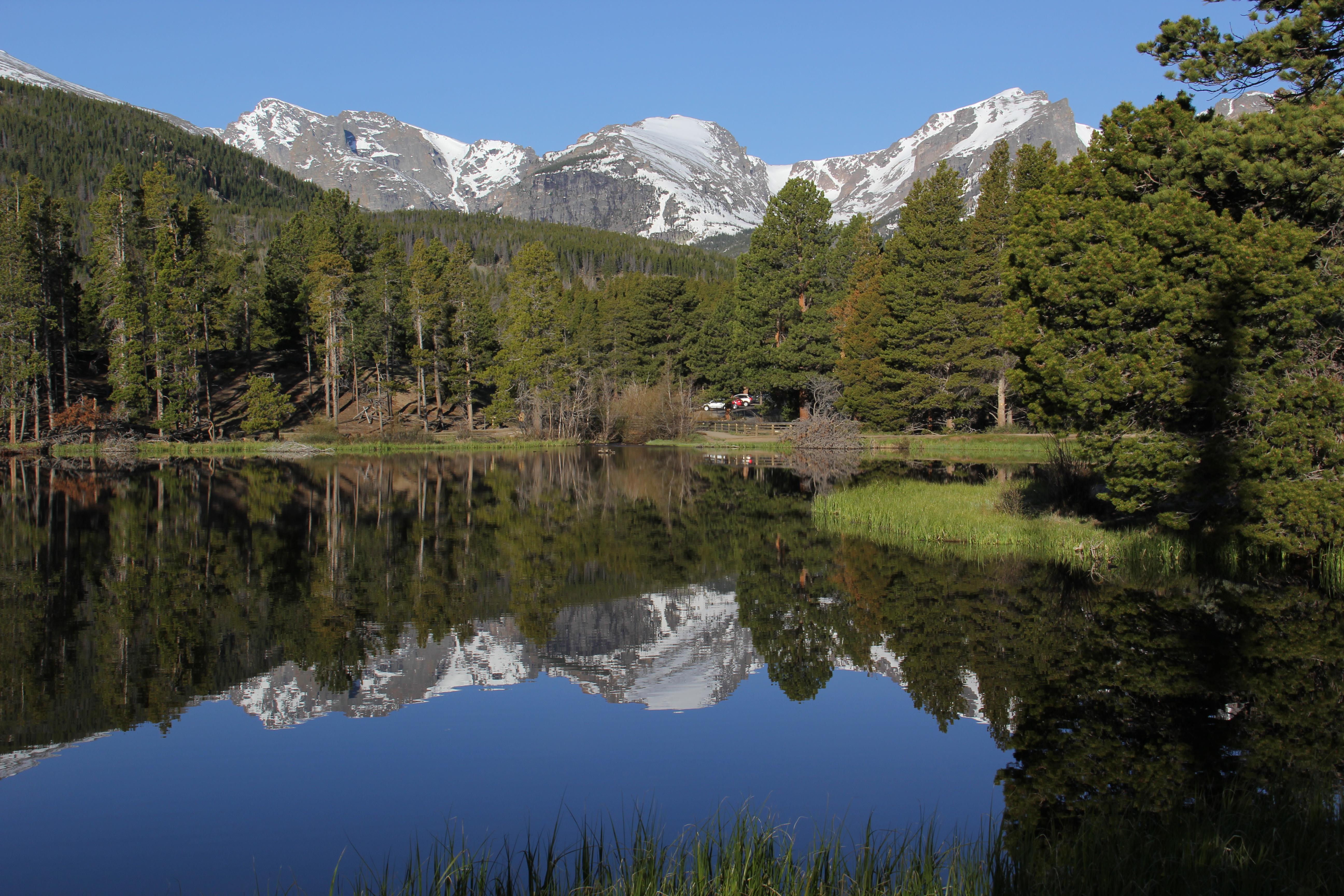 Sprague Lake in Spring