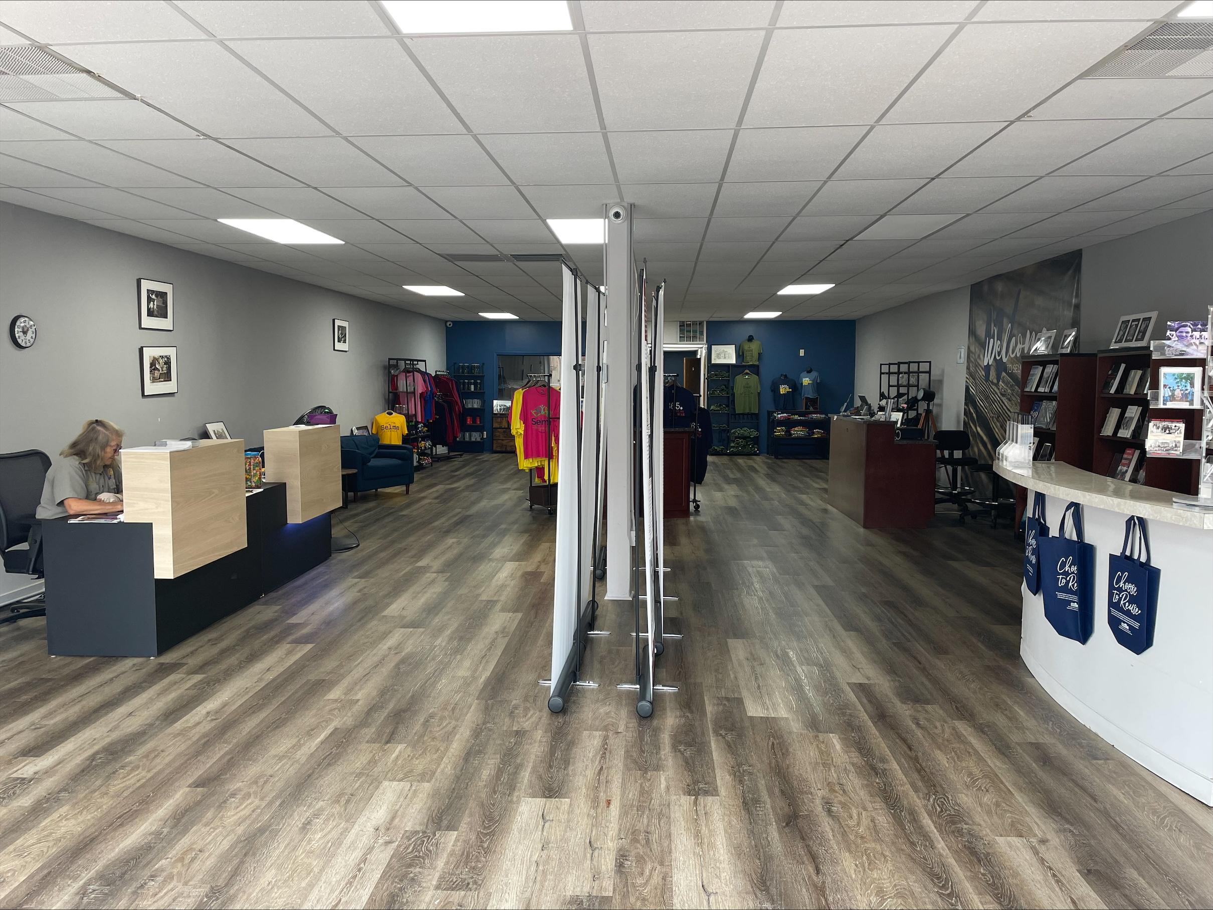 Temporary Center in Selma - Interior