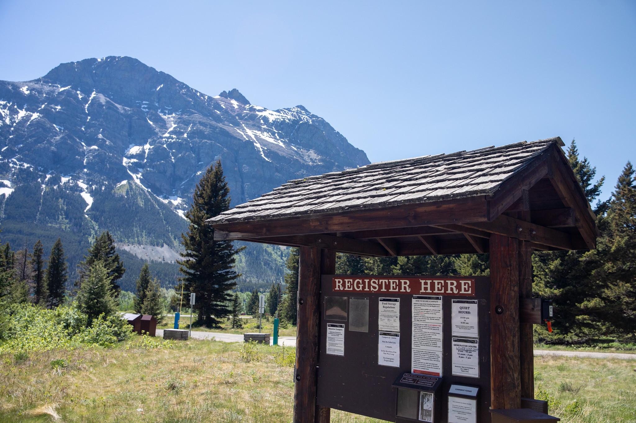 Glacier National Park Backcountry MT — Glacier National Park, West Glacier MT dispersed campsite