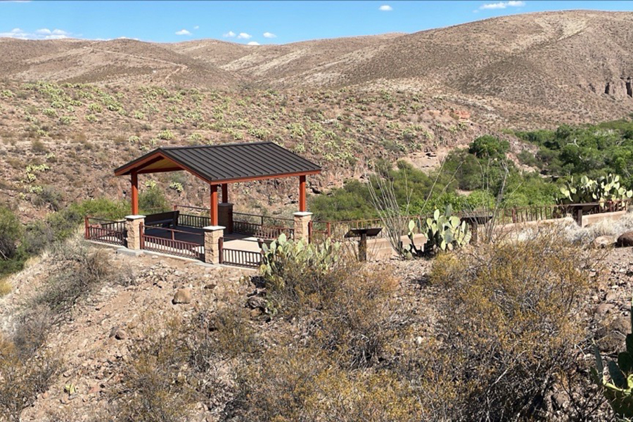 Ramada at Bonita Creek Watchable Wildlife Viewing Area