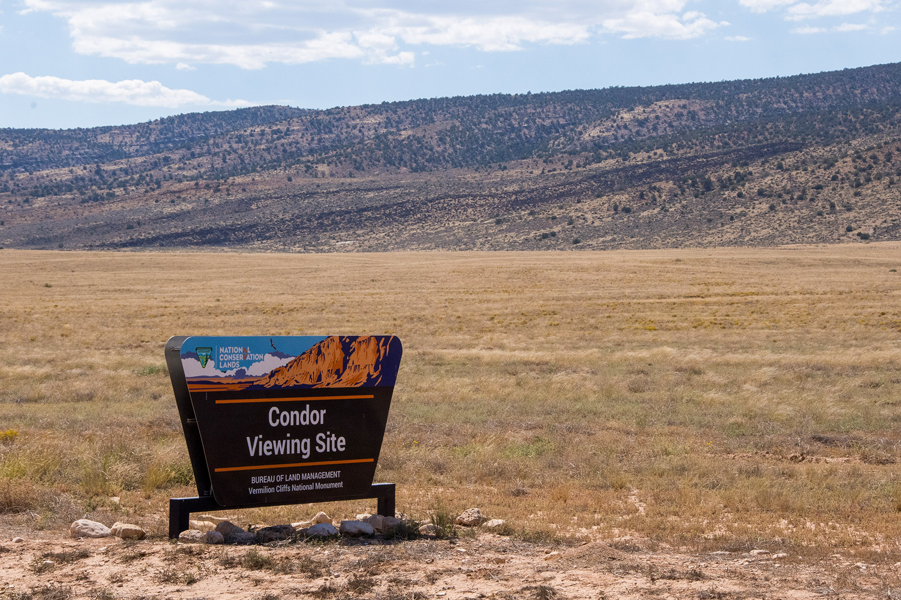 Condor Viewing Site sign