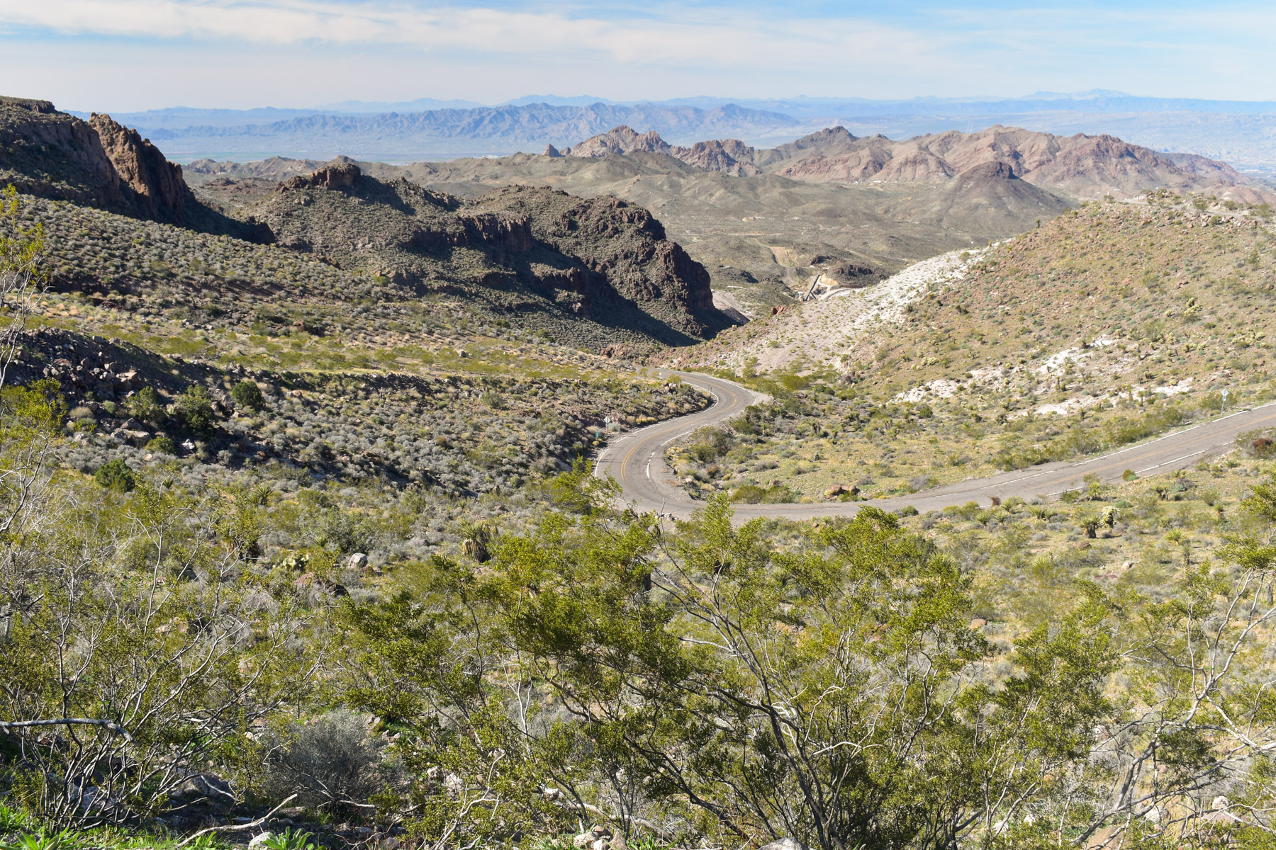 Mountain views from the Route 66 Historic Back Country Byway