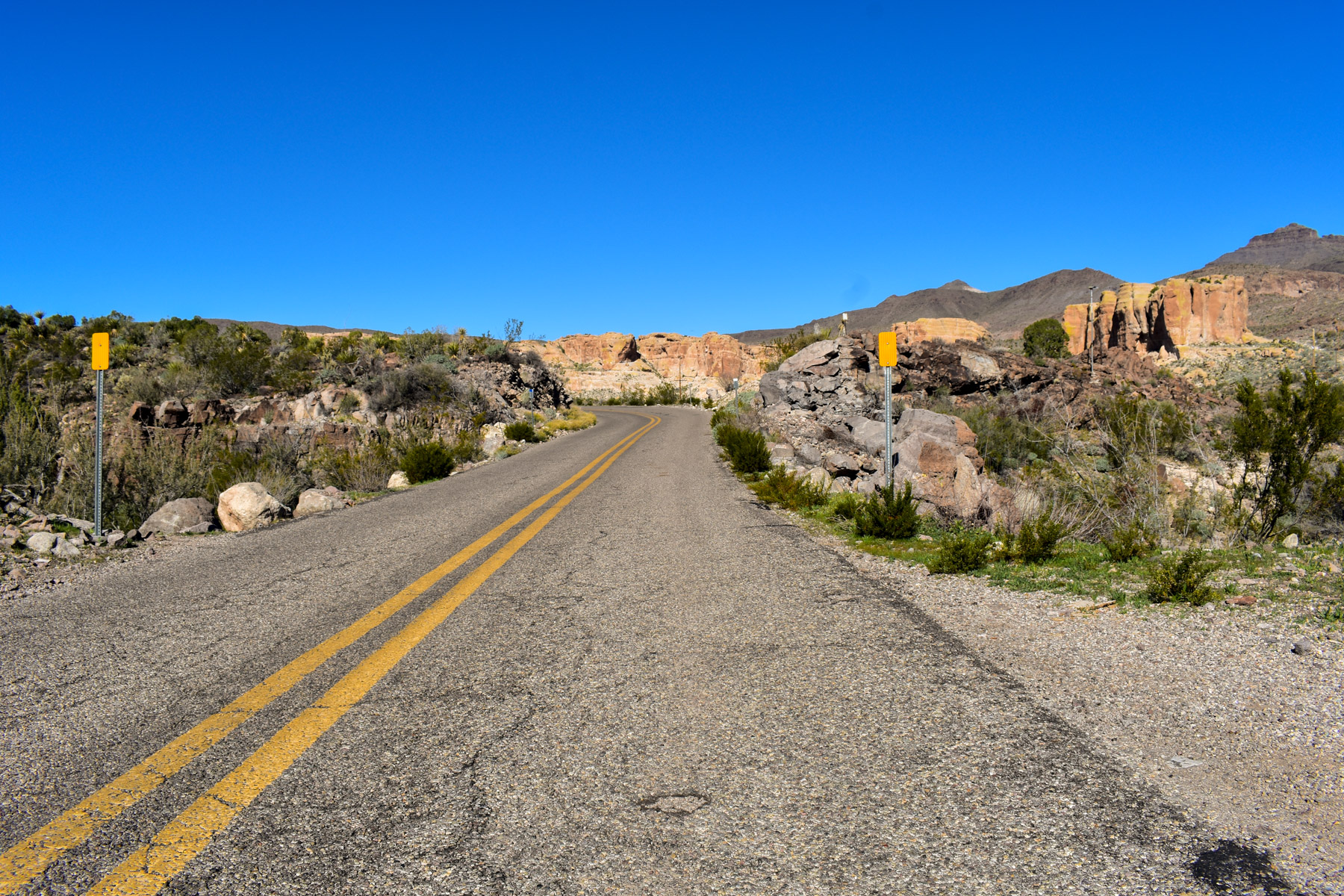 Traveling along Route 66 Historic Back Country Byway