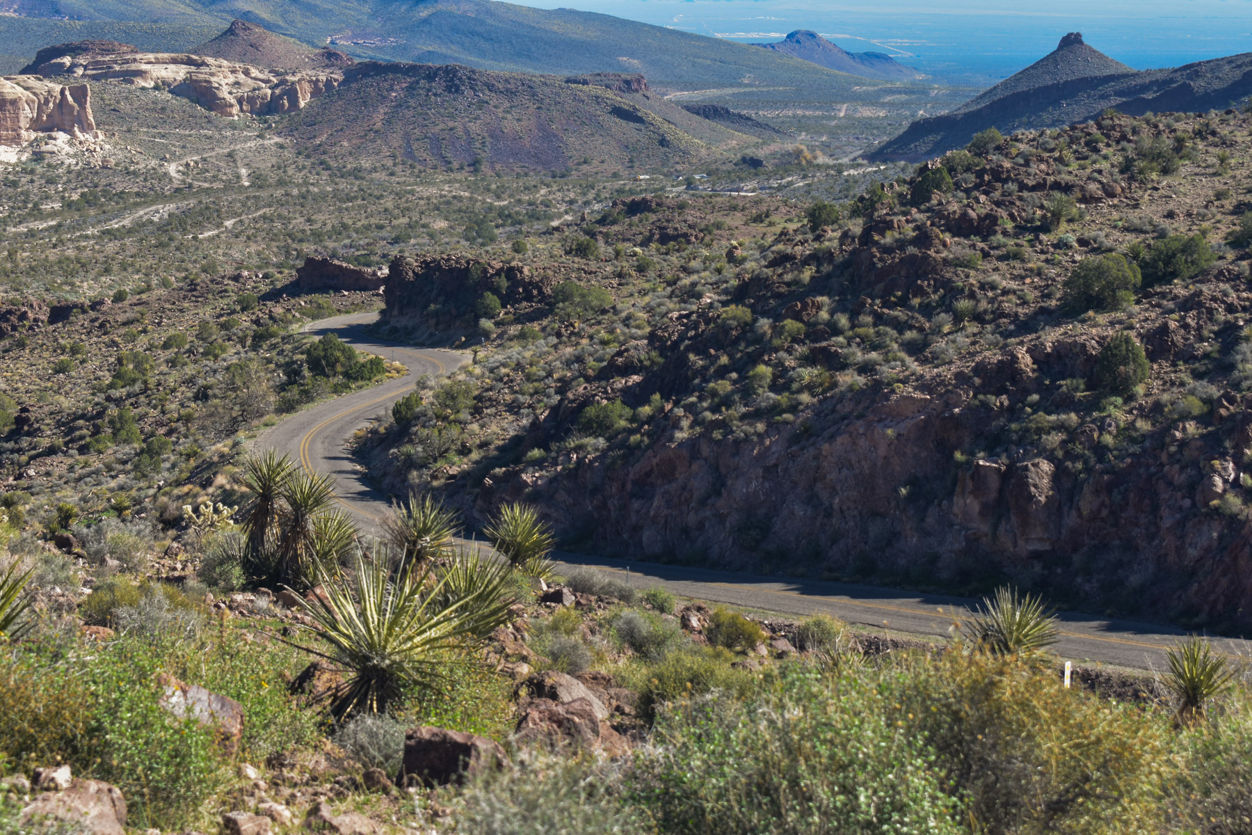 Turns of the Route 66 Historic Back Country Byway