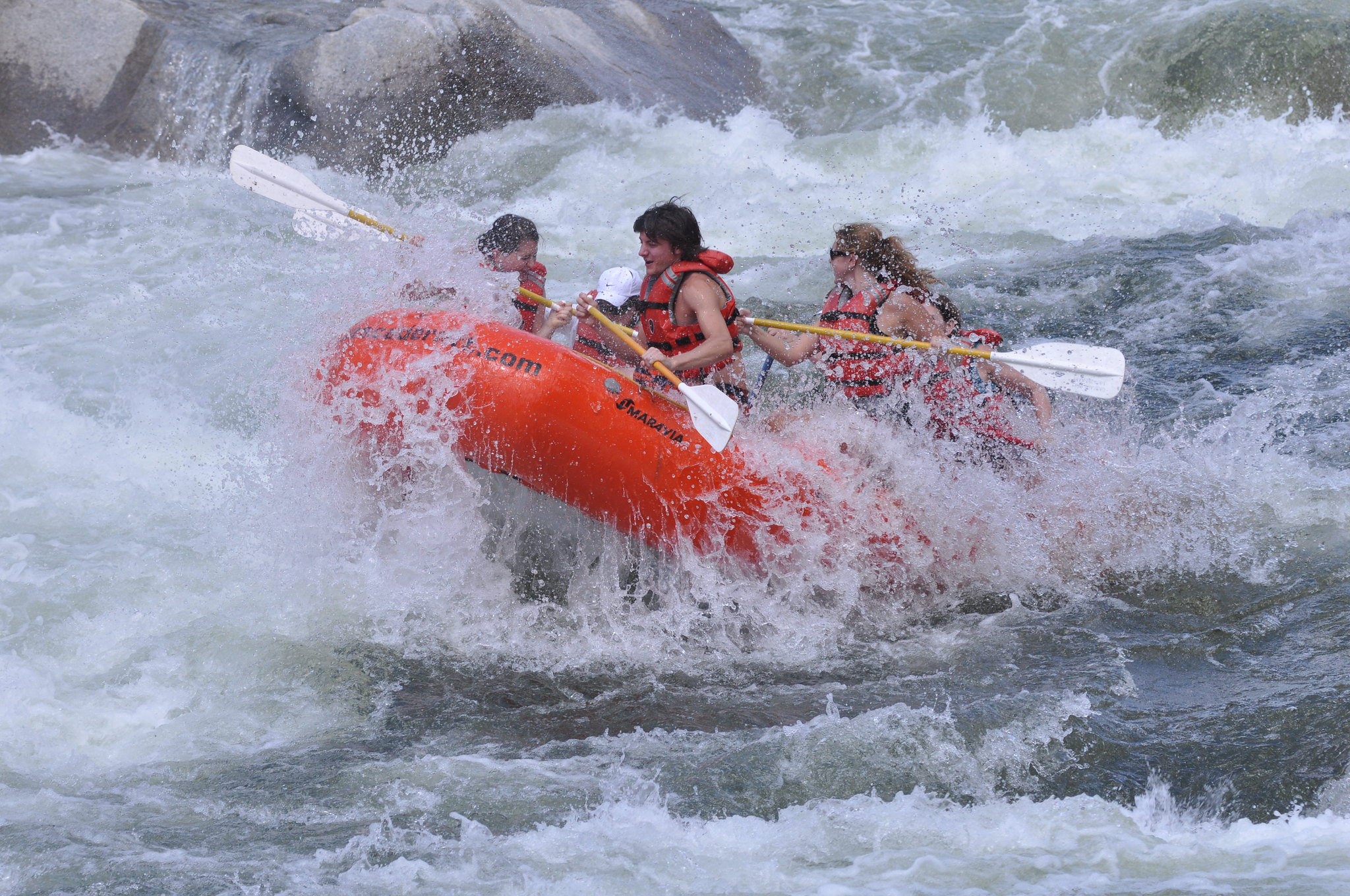 Boaters in the Payette River
