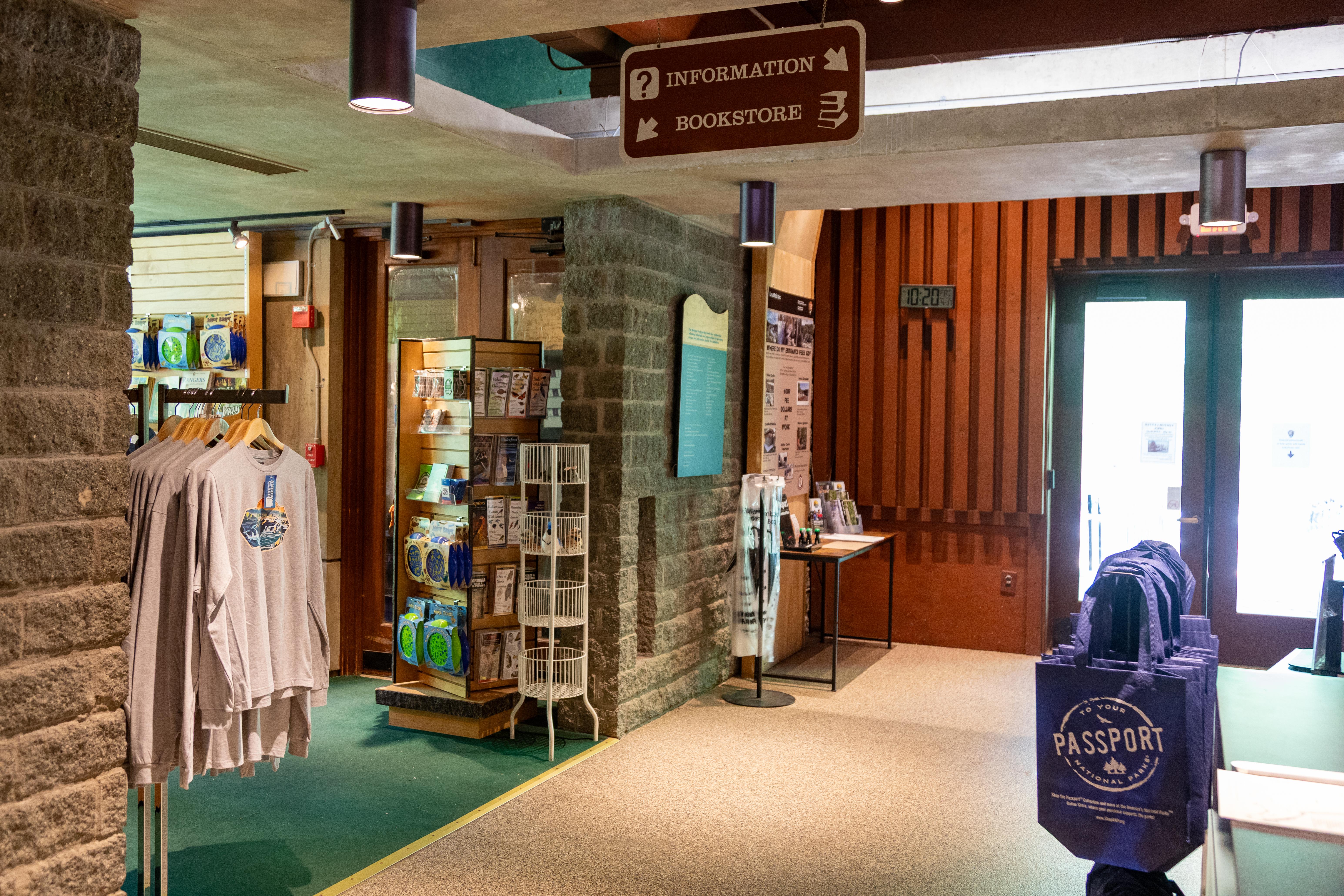 Bookstore and Information Desk