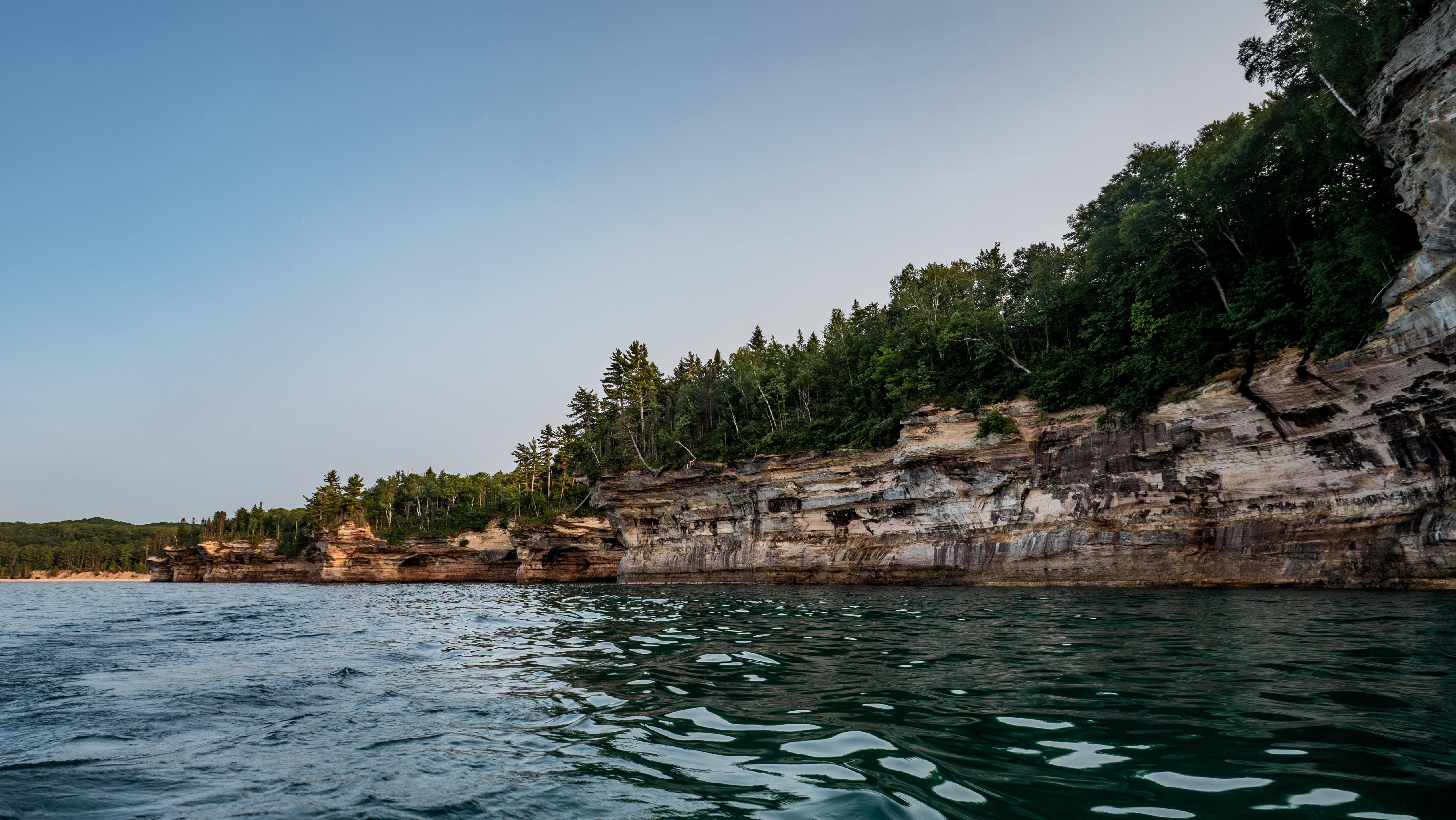 Pictured Rocks Cliffs