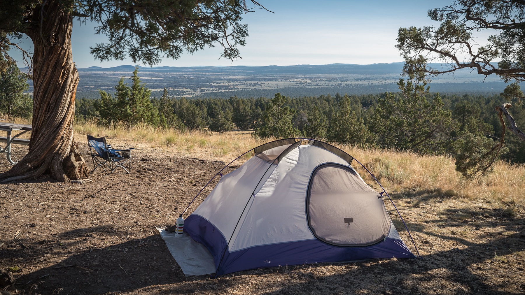 Campsite at Green Mountain Campground