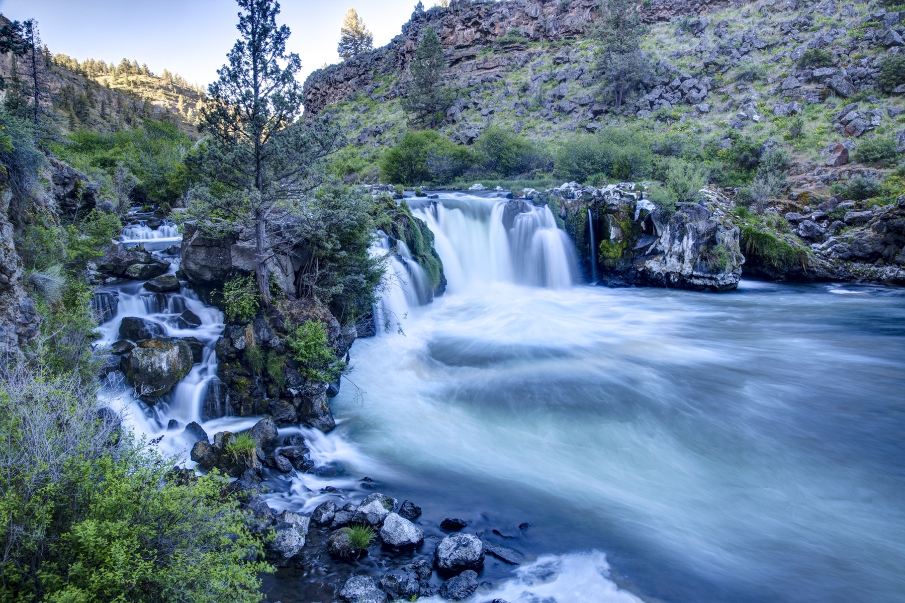 Steelhead Falls on the Deschutes River