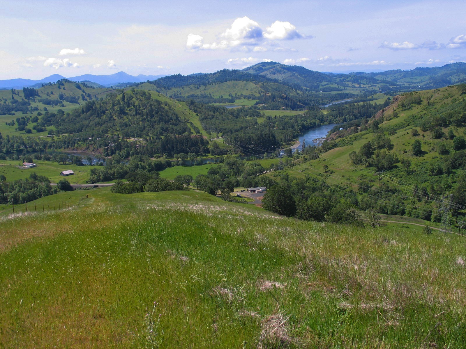 Scenic valley overlook