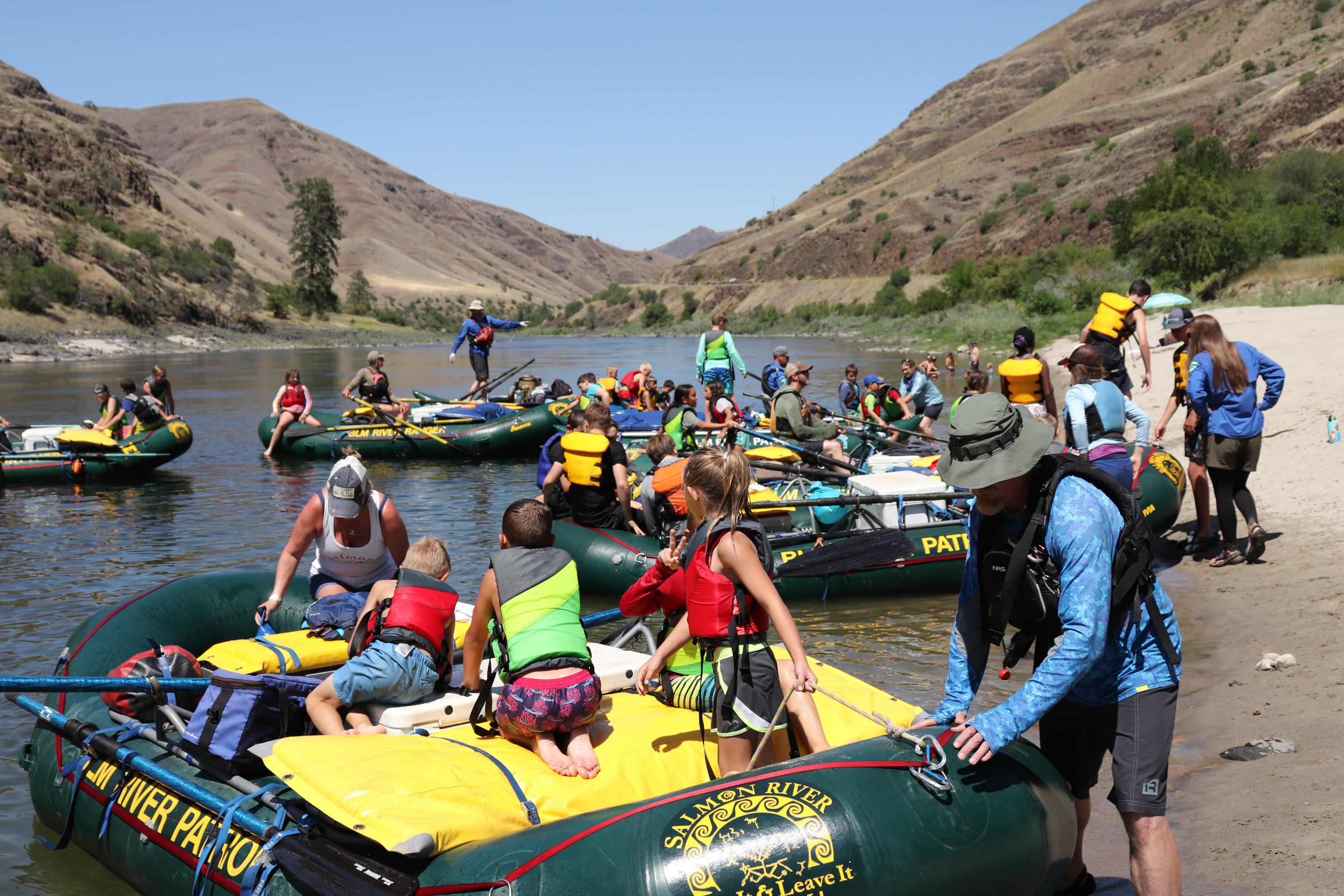 Field trip on the Lower Salmon