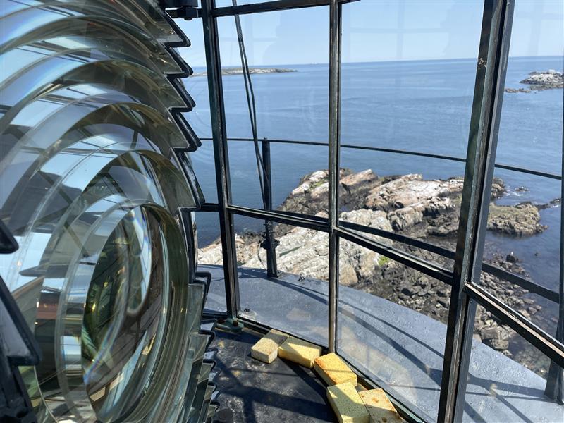Fresnel Lens of Boston Light