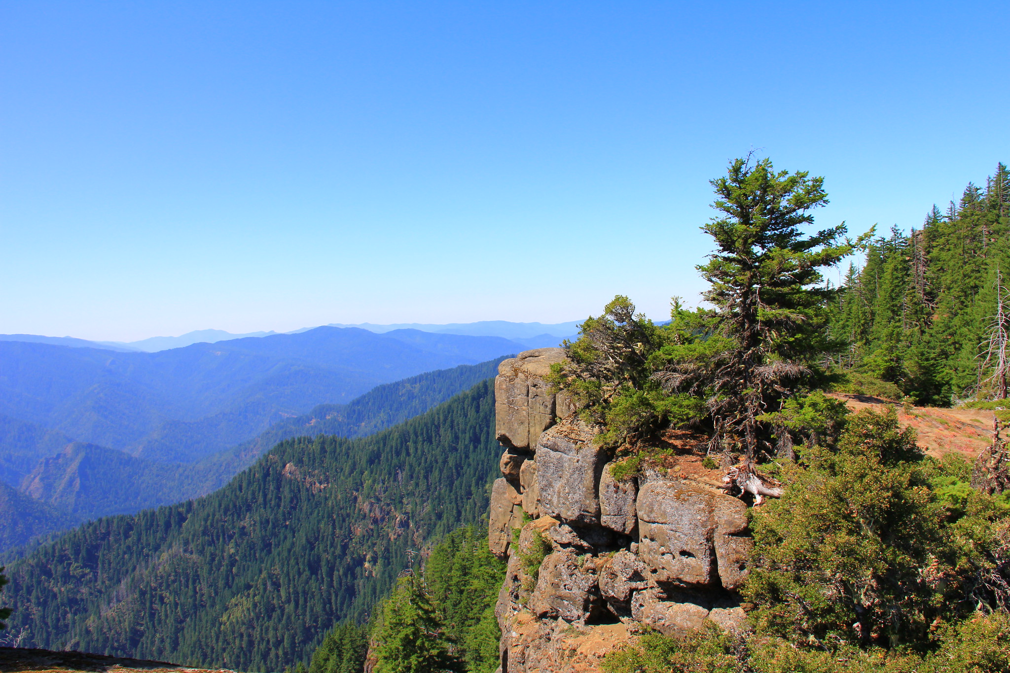 Wild Rogue Wilderness off Hanging Rock