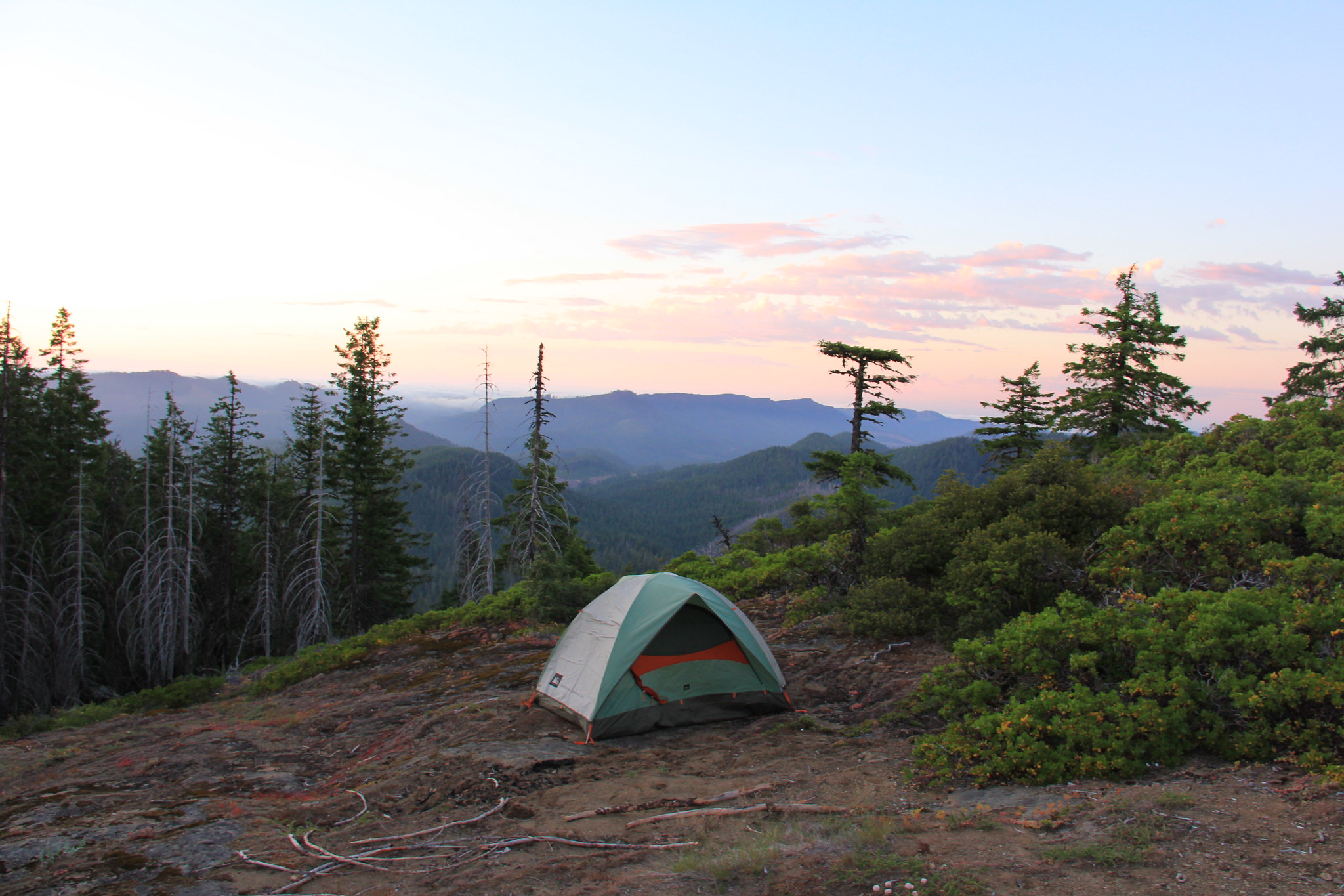 Wild Rogue Wilderness campsite