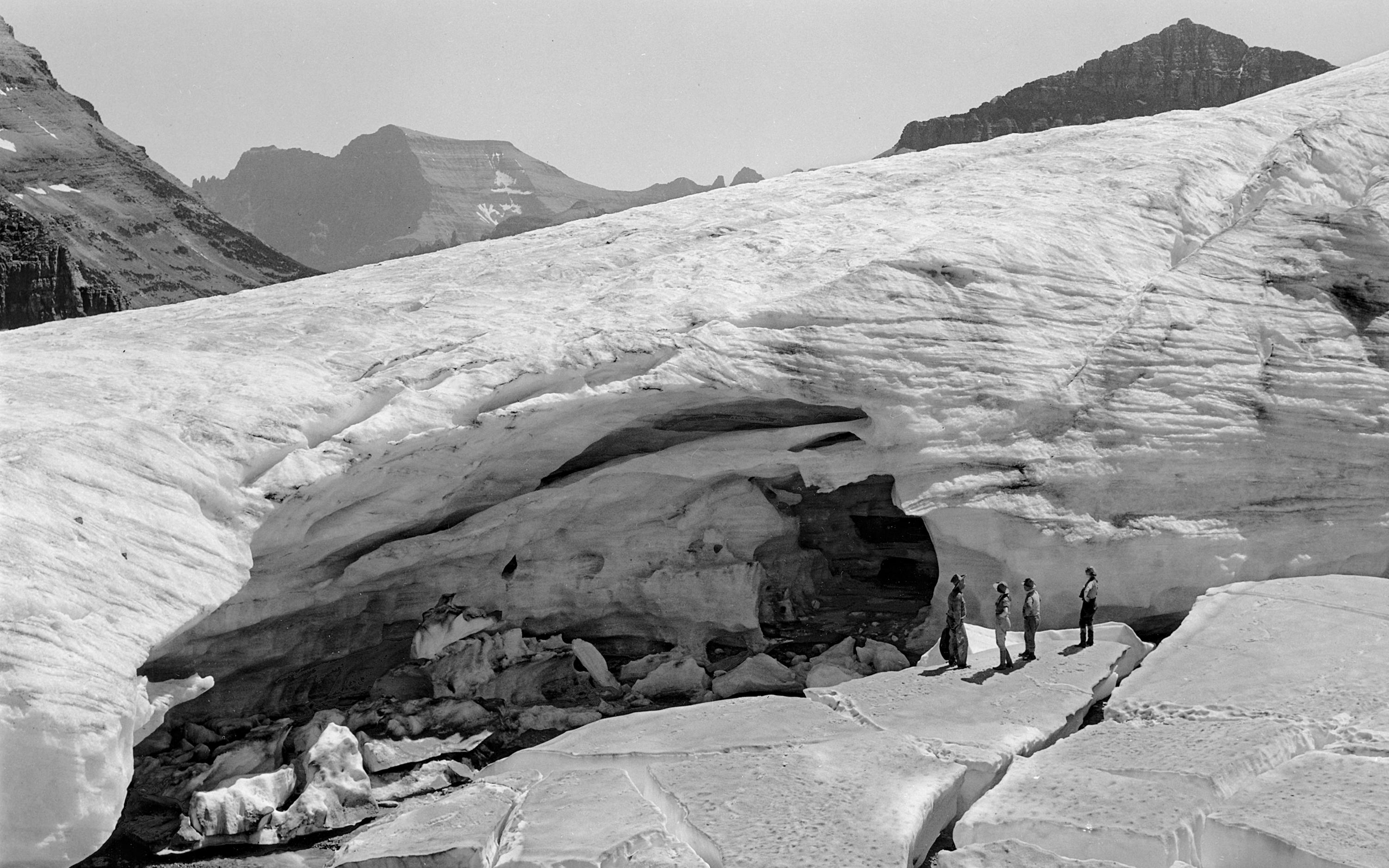 Boulder Glacier in 1932