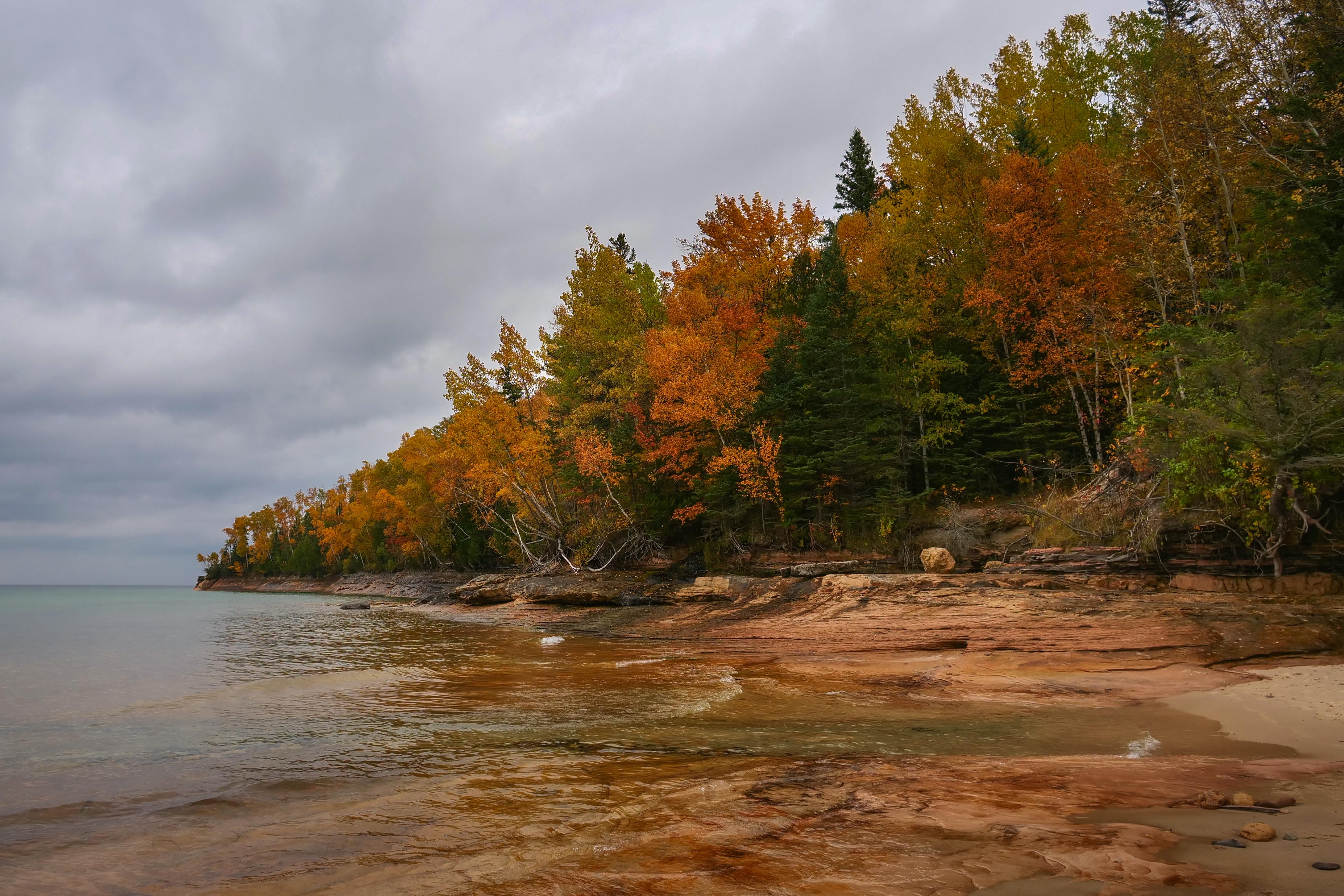 Autumn Colors at Miners Beach