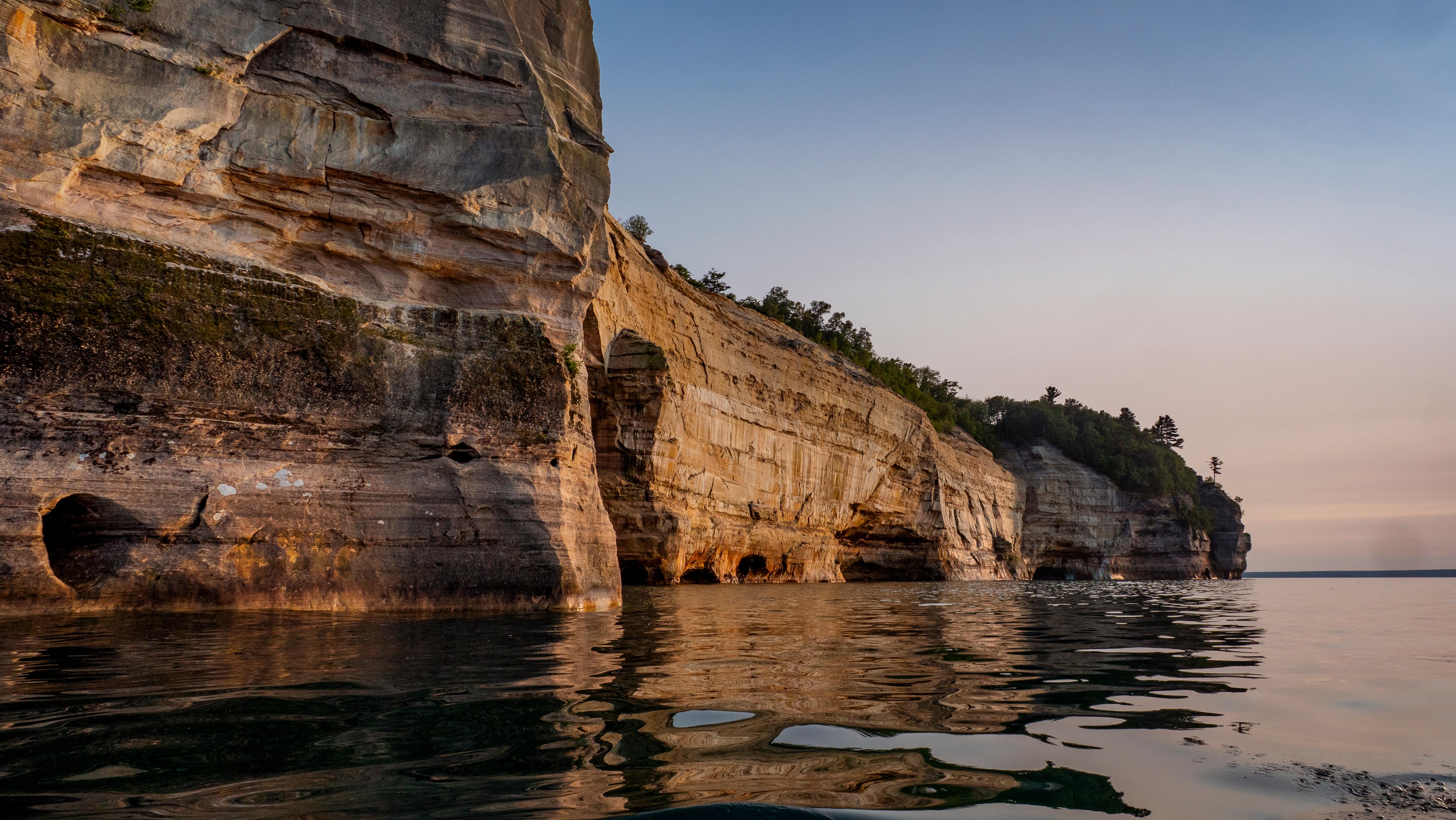 Pictured Rocks Cliffs