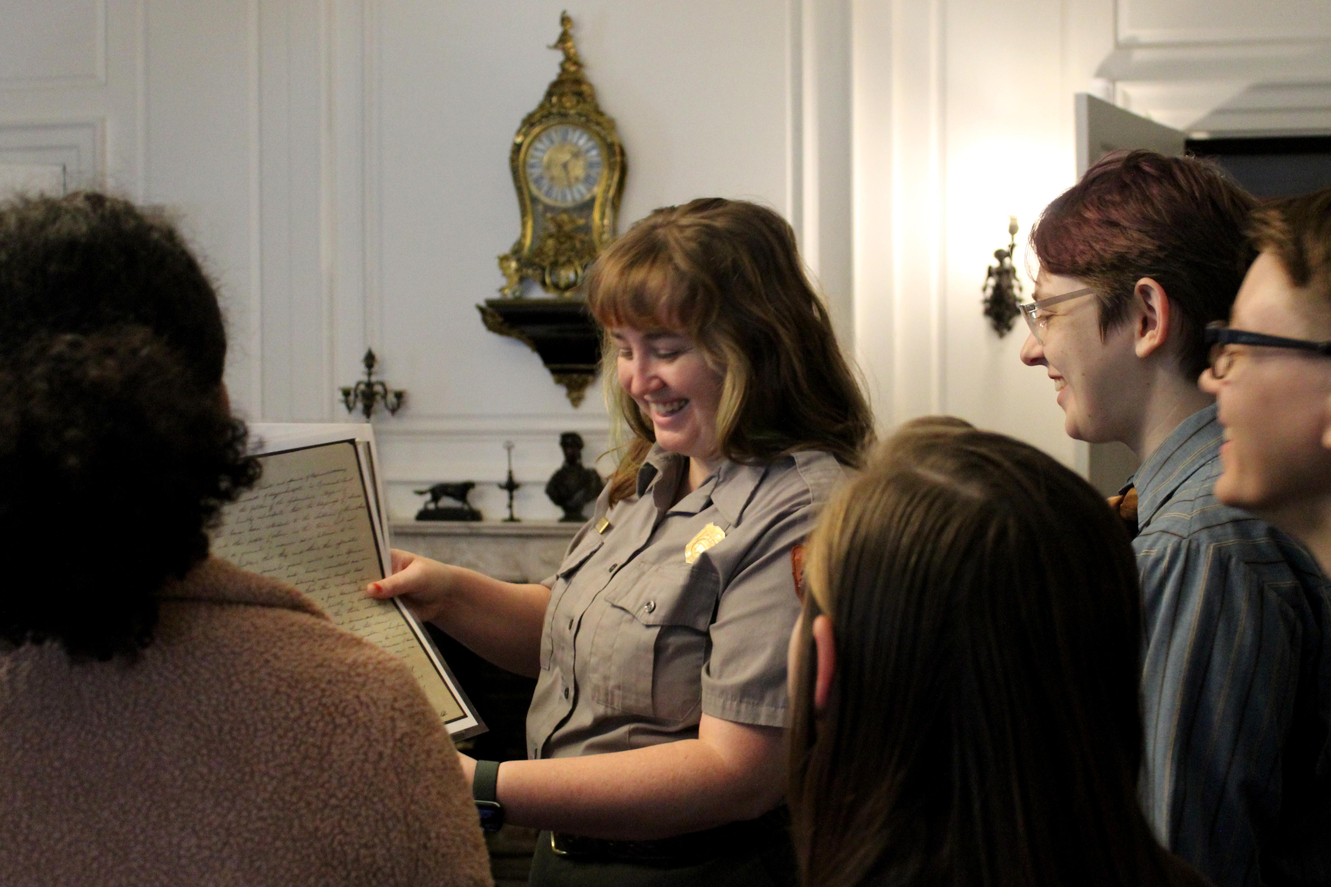 Guided tour in the Library