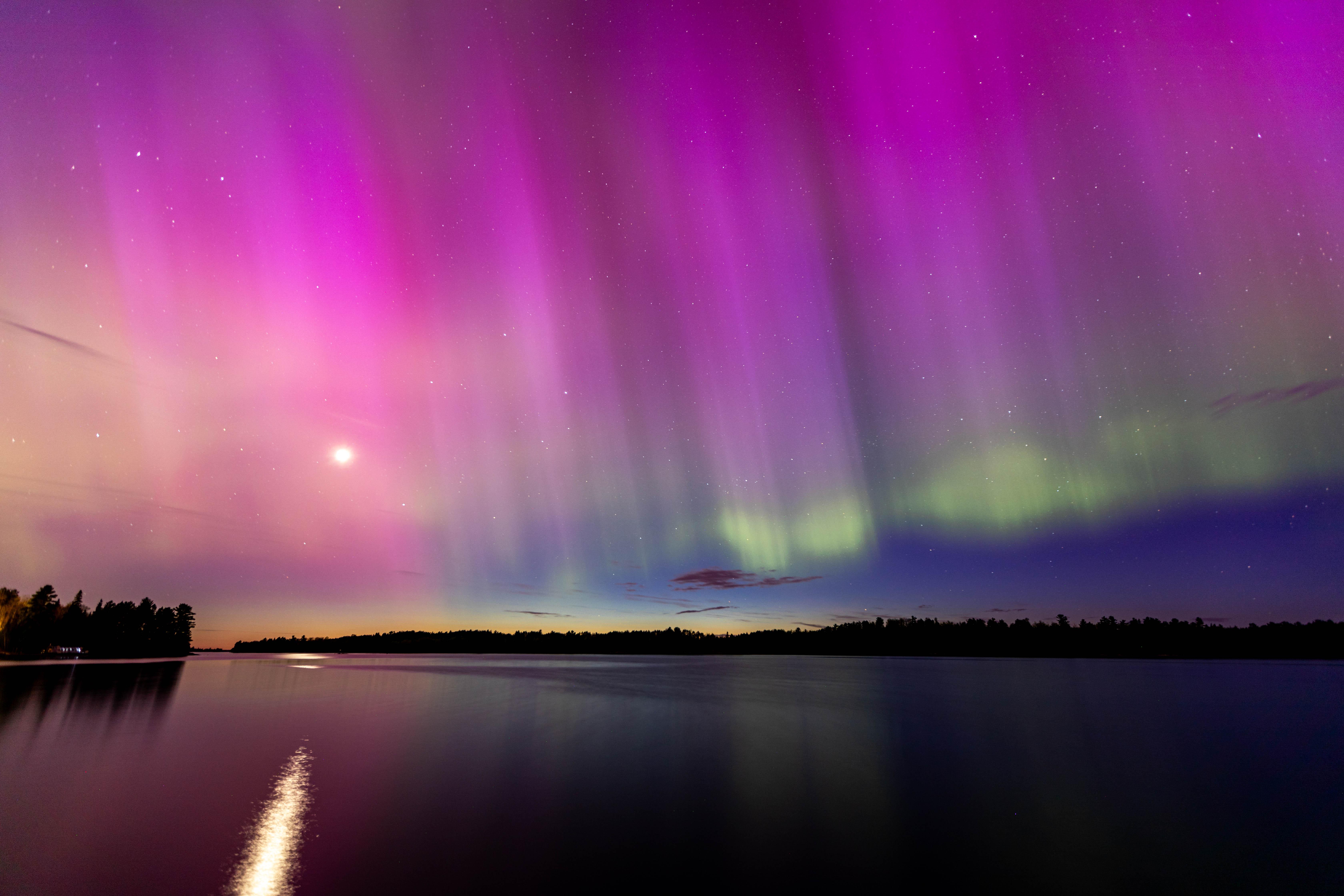 Northern Lights Over Kabetogama