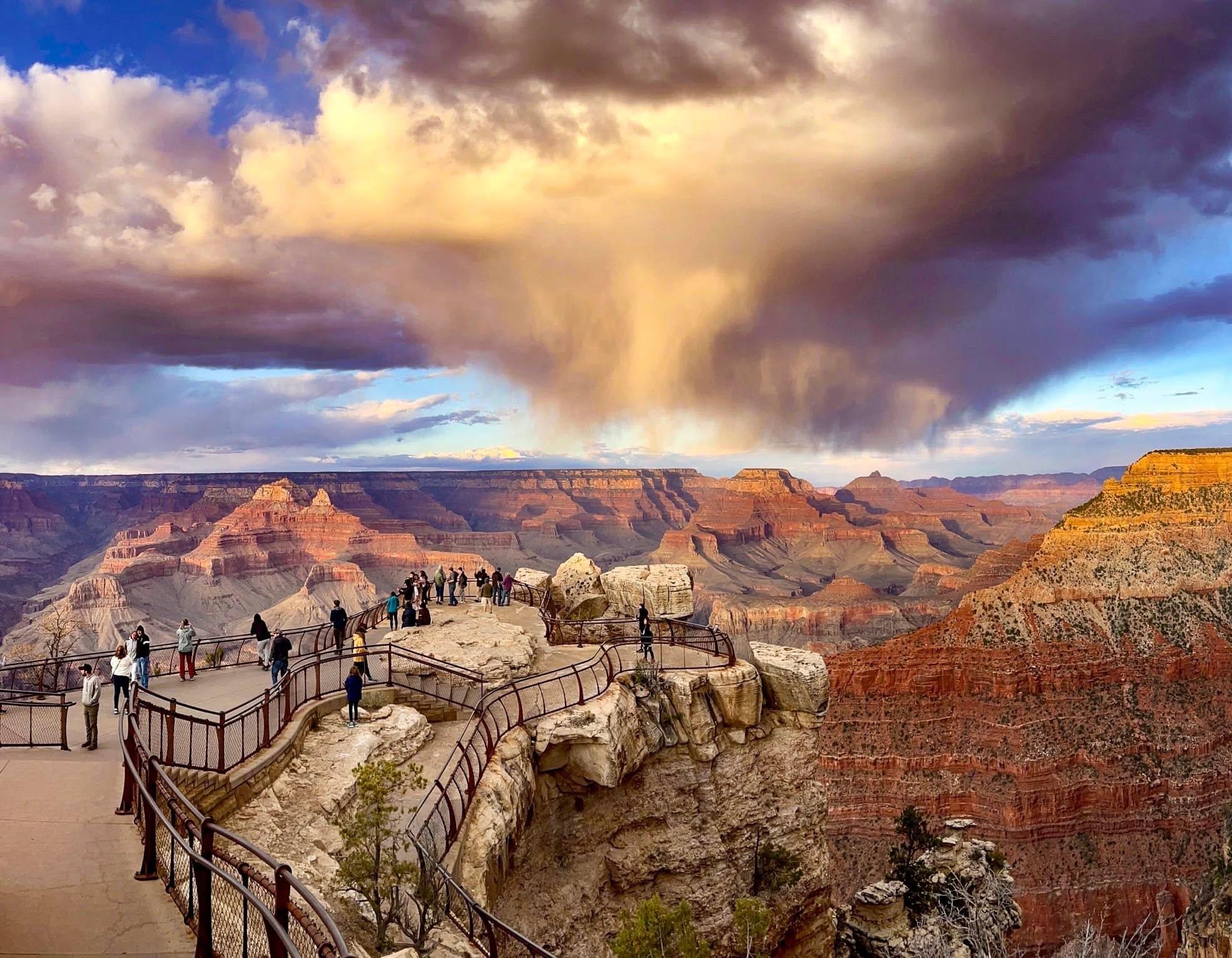 Sunset from Mather Point