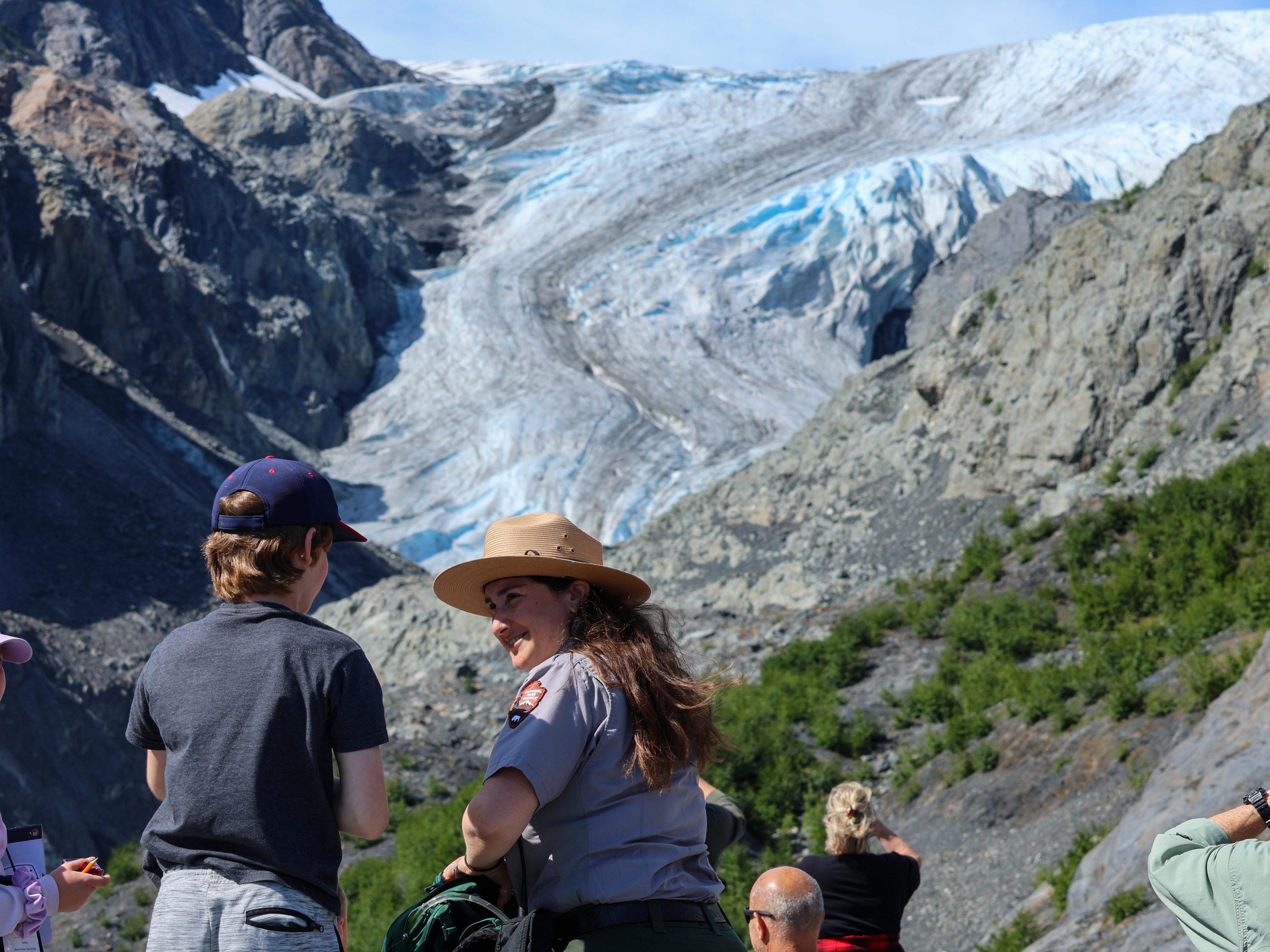 Exit Glacier Park Ranger