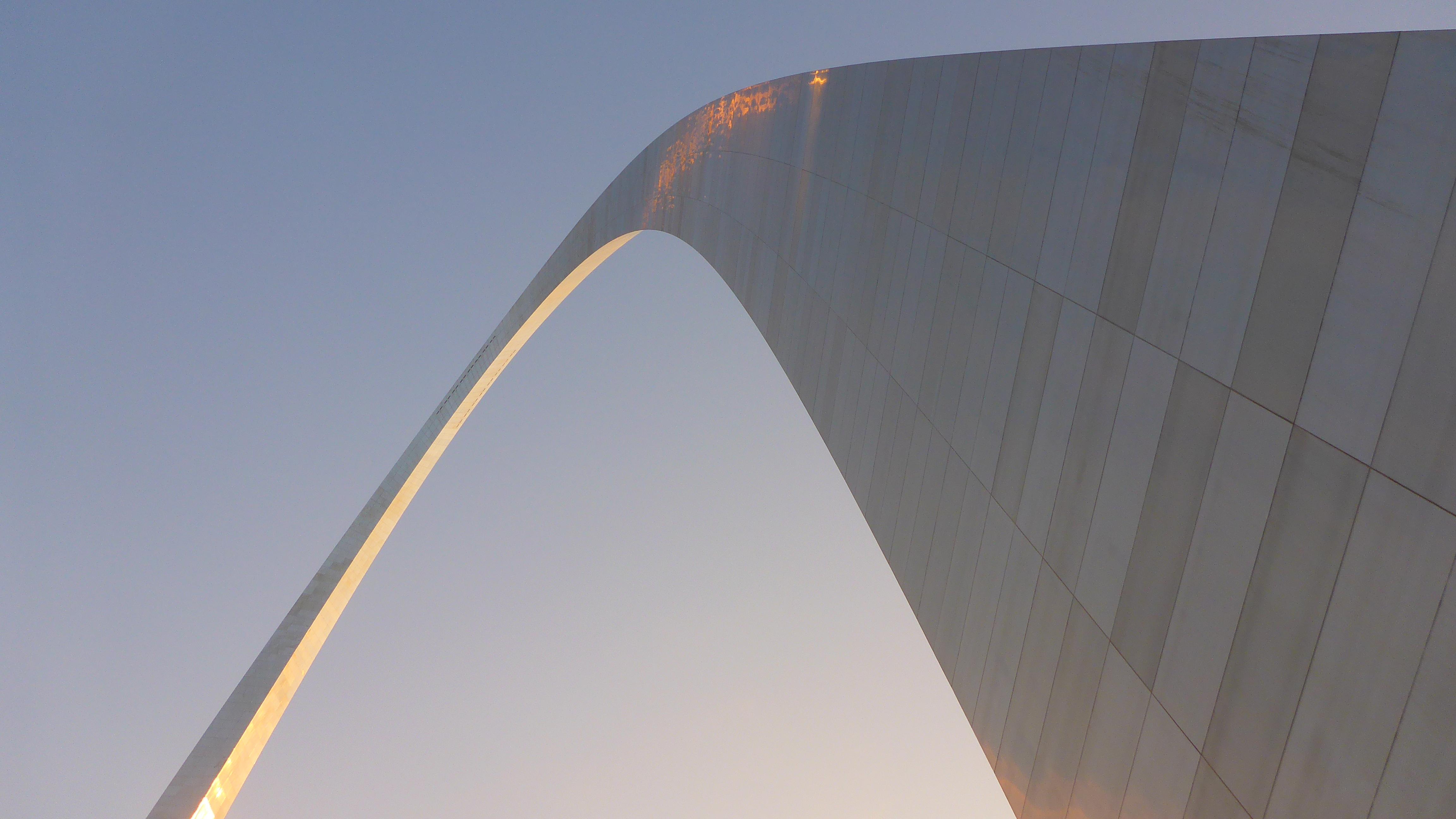 Morning Light at the Gateway Arch