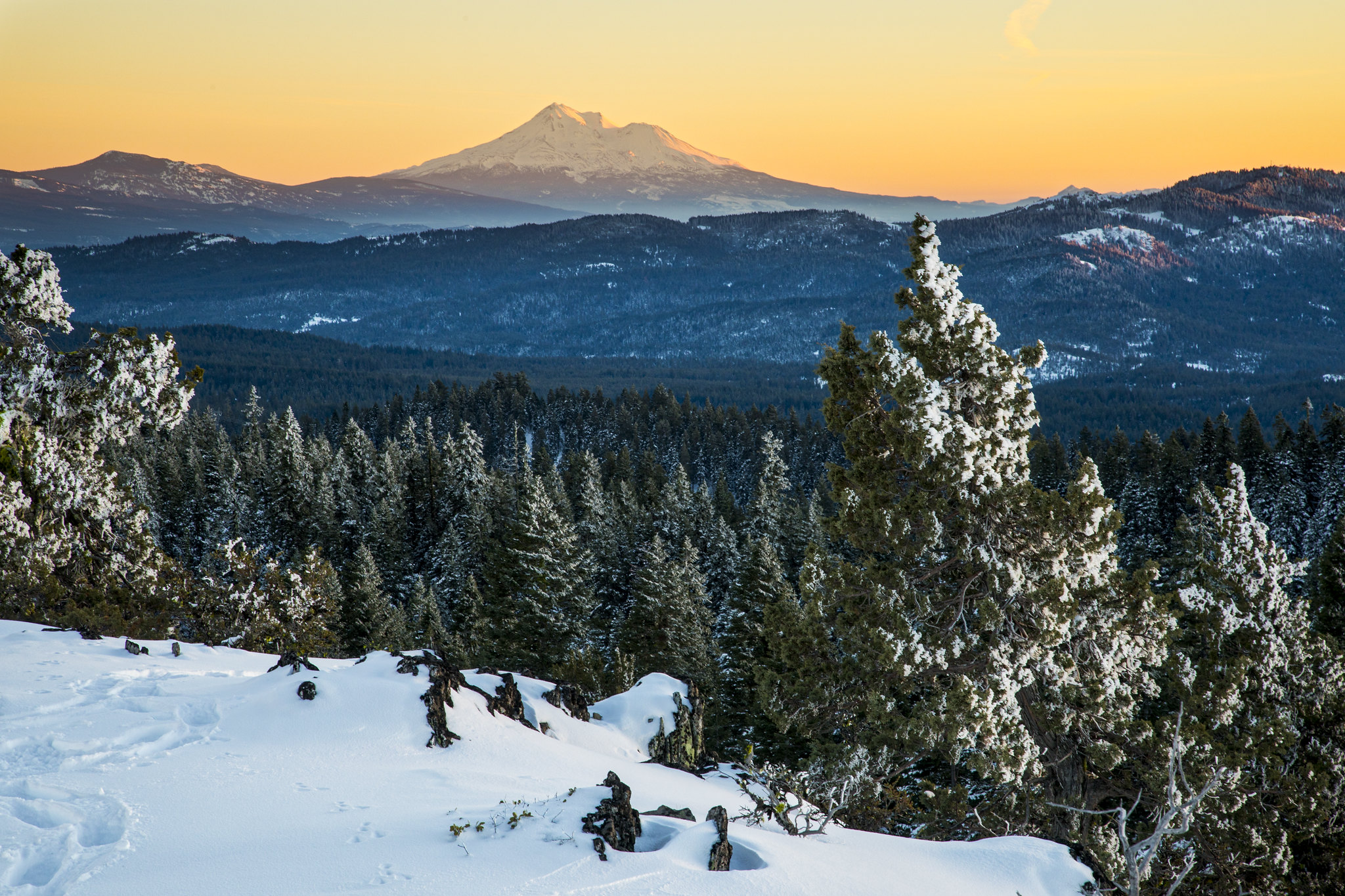 Winter at Cascade-Siskiyou National Monument