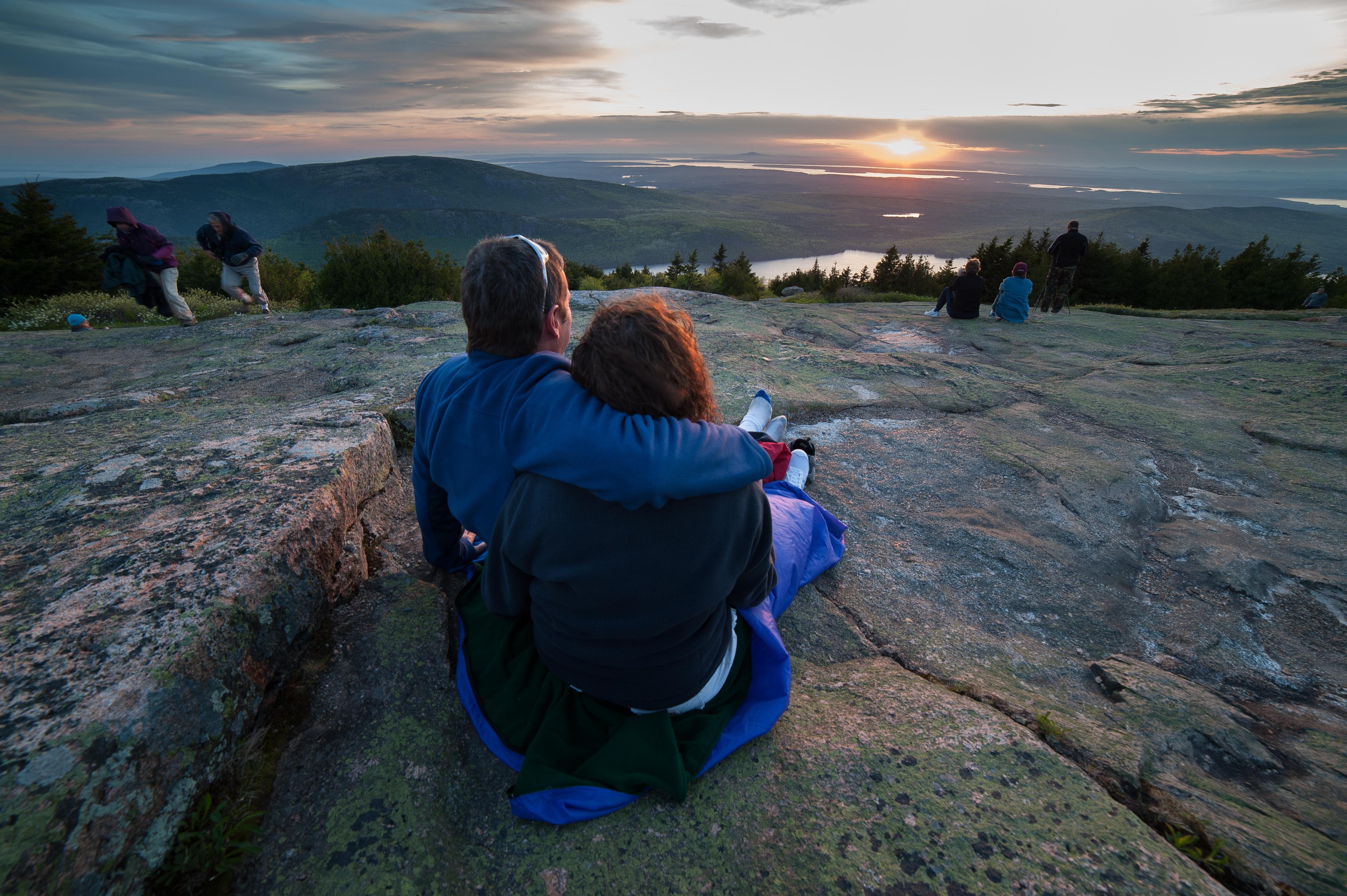 Sunrise from Cadillac Mountain