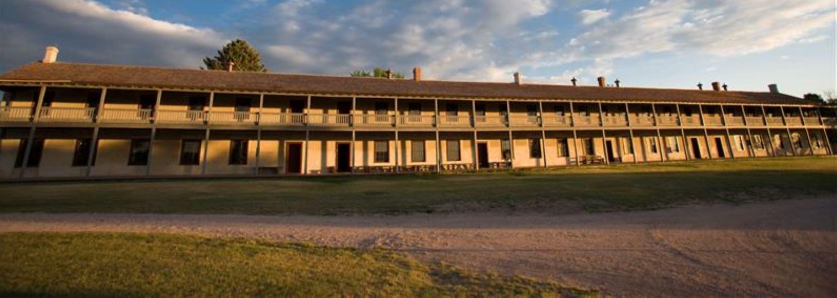 Barracks at Sunrise