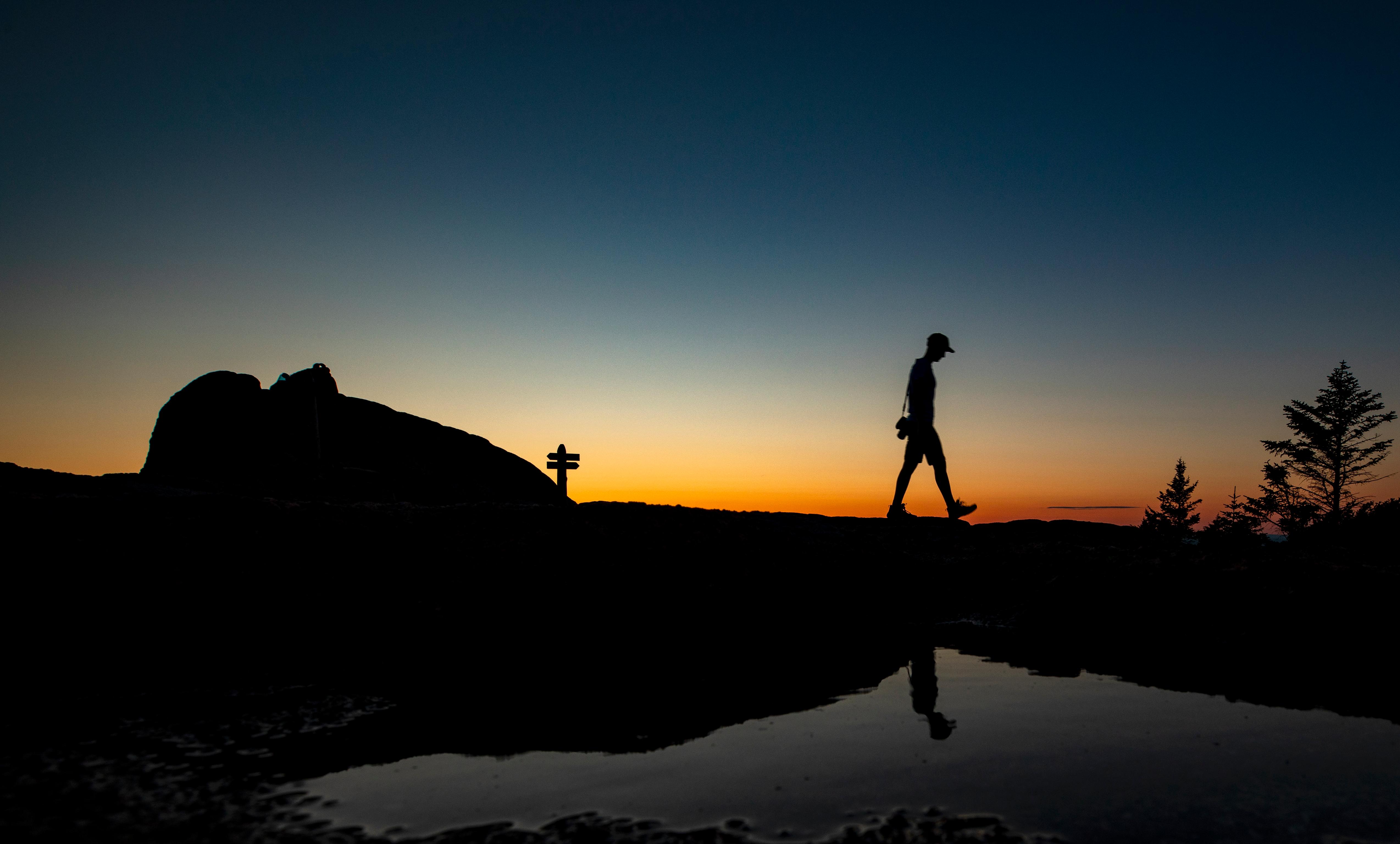 Pemetic Mountain Sunset