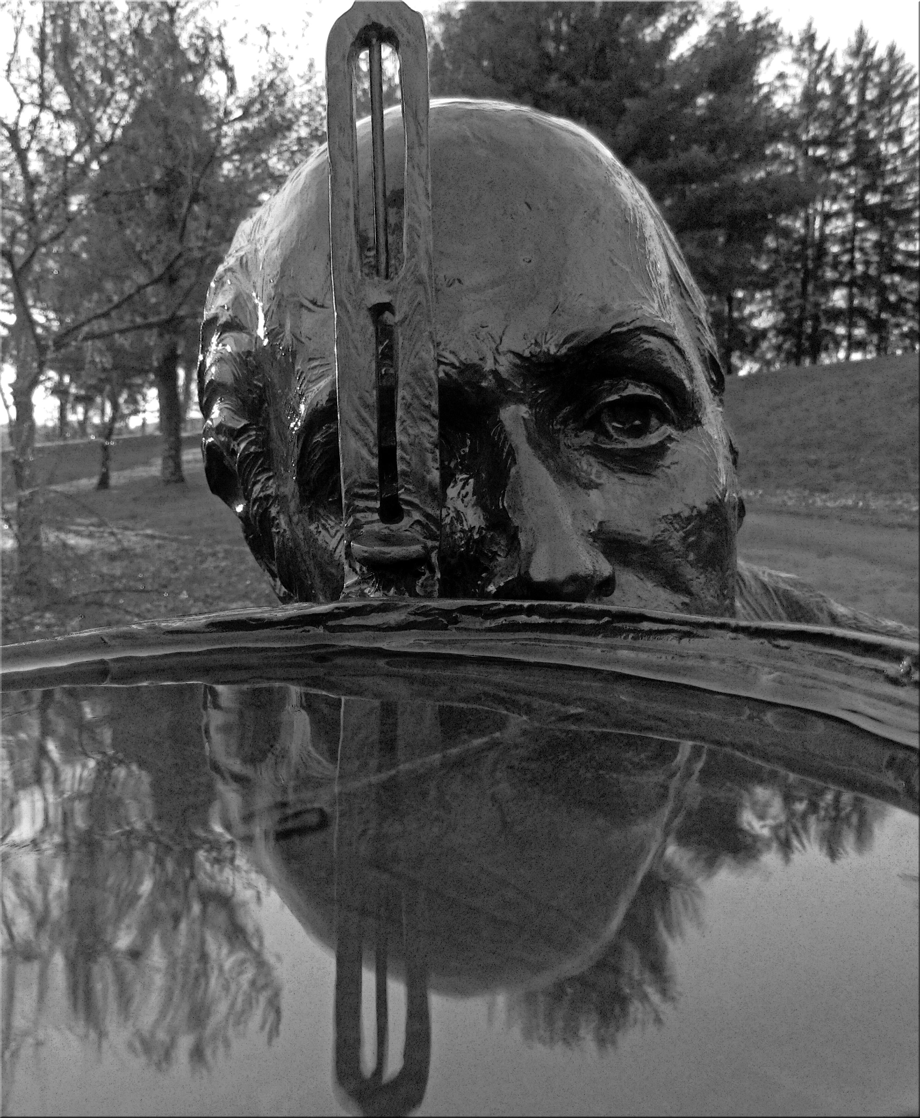 Gallatin Surveyor statue