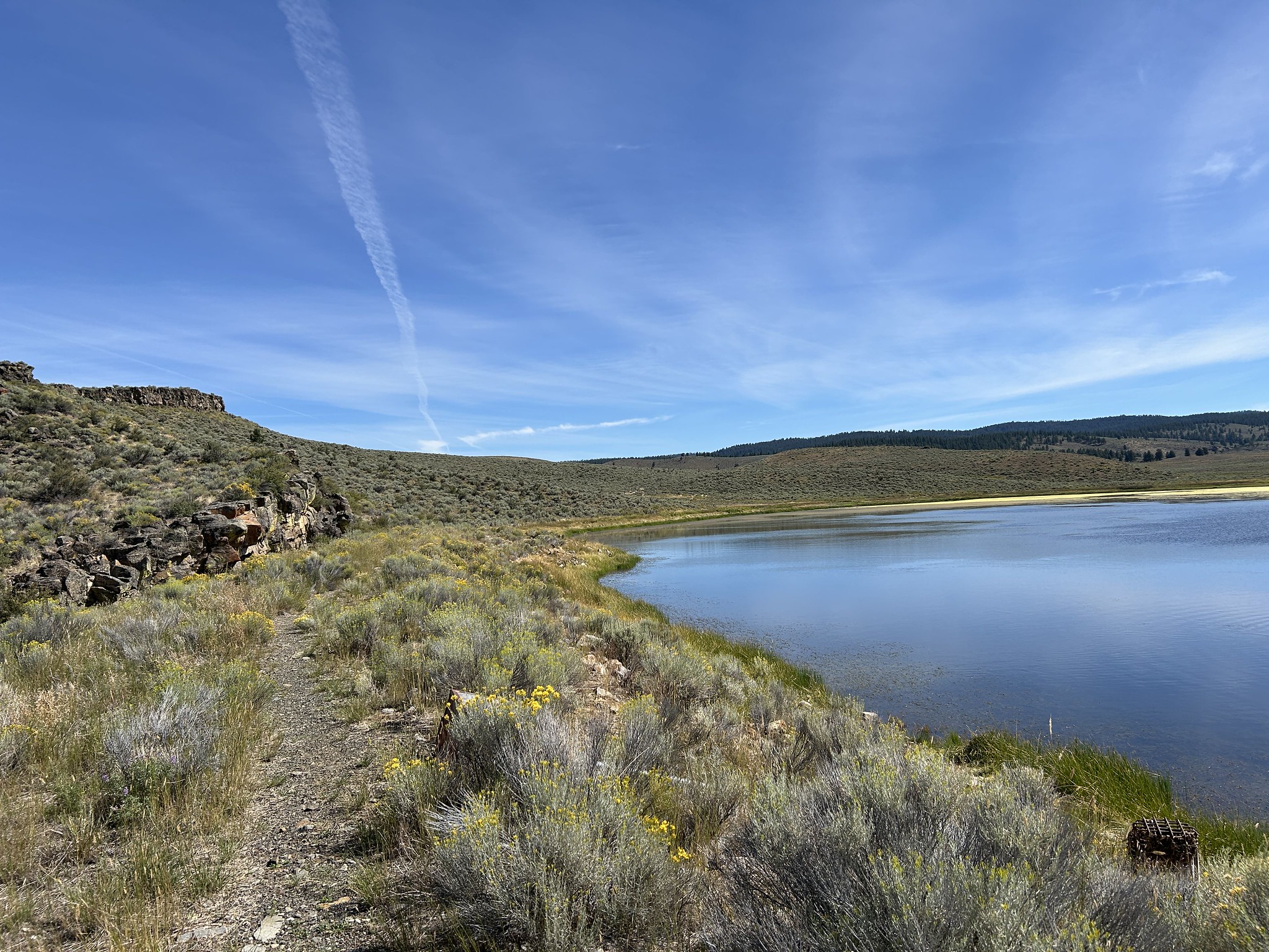 Walking Trail at Poison Creek Recreation Site