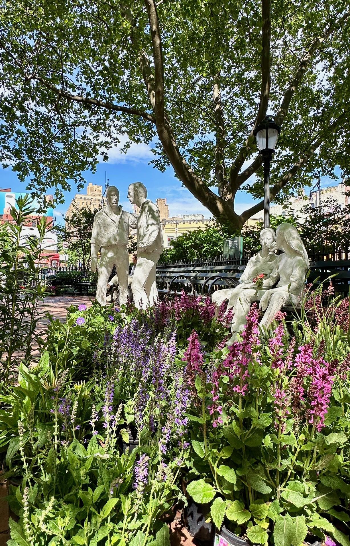 Spring Planting in Christopher Park