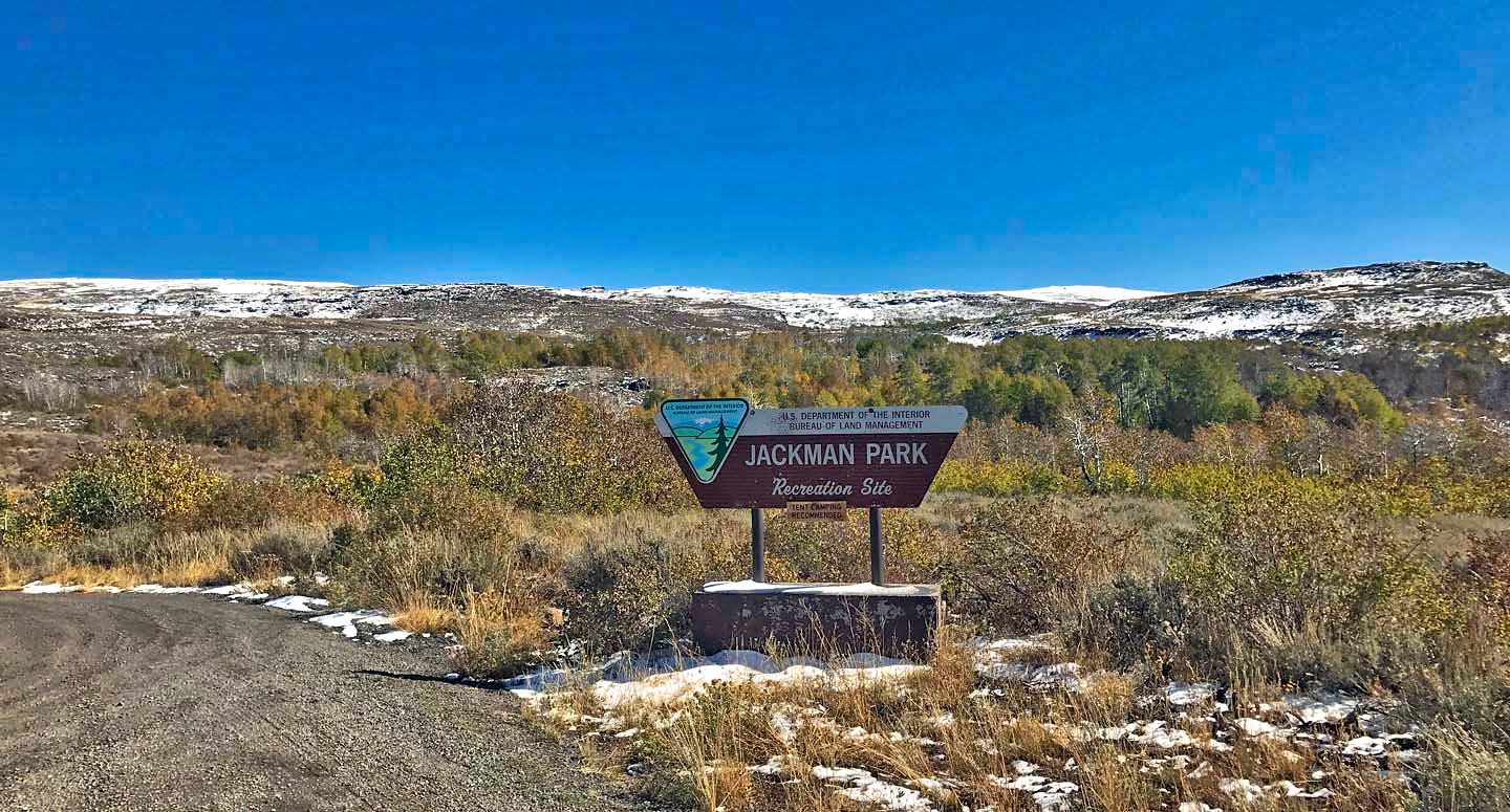 Fall colors, snow on Steens Mountain
