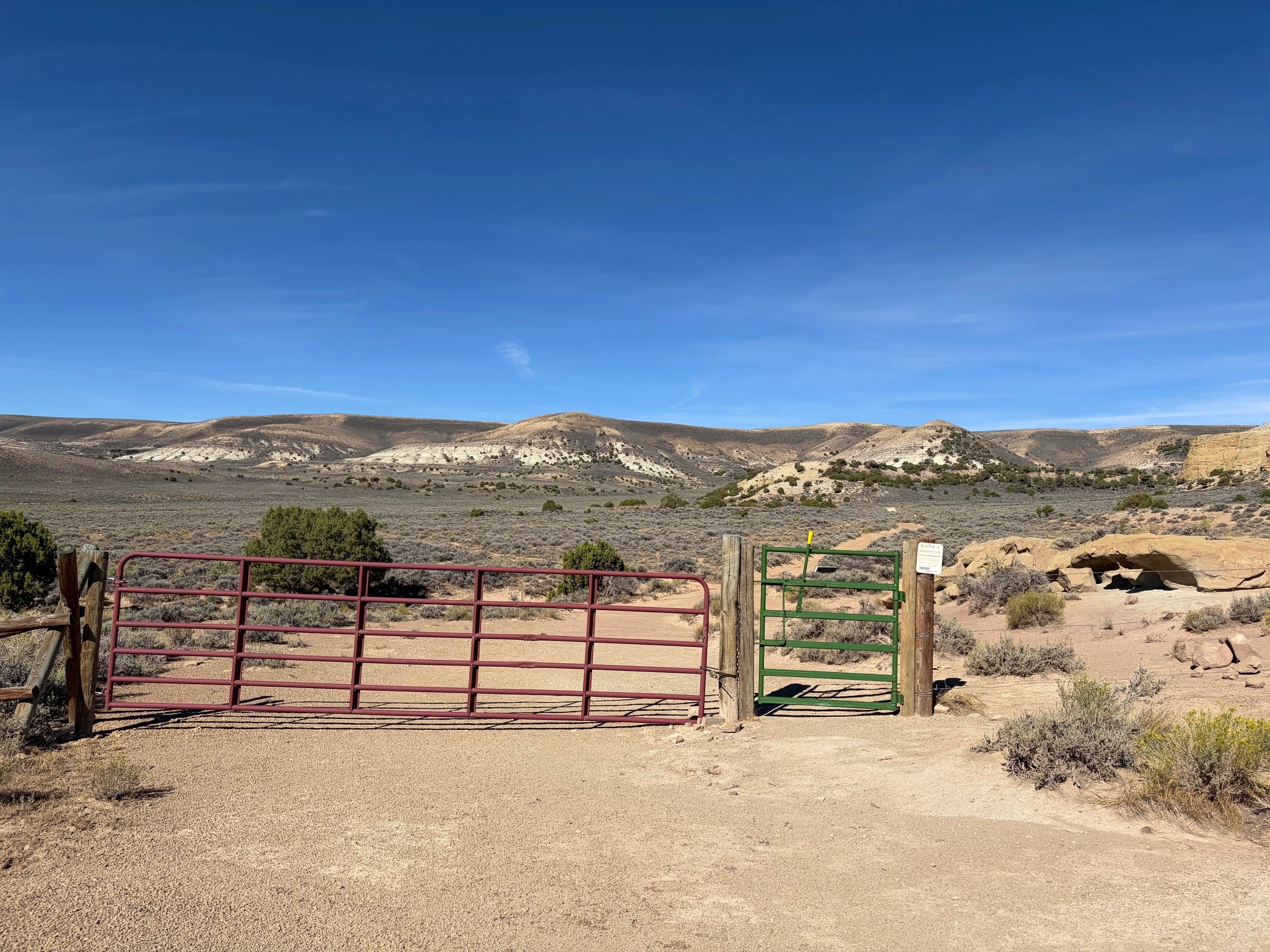 Vehicle gate and pedestrian gate
