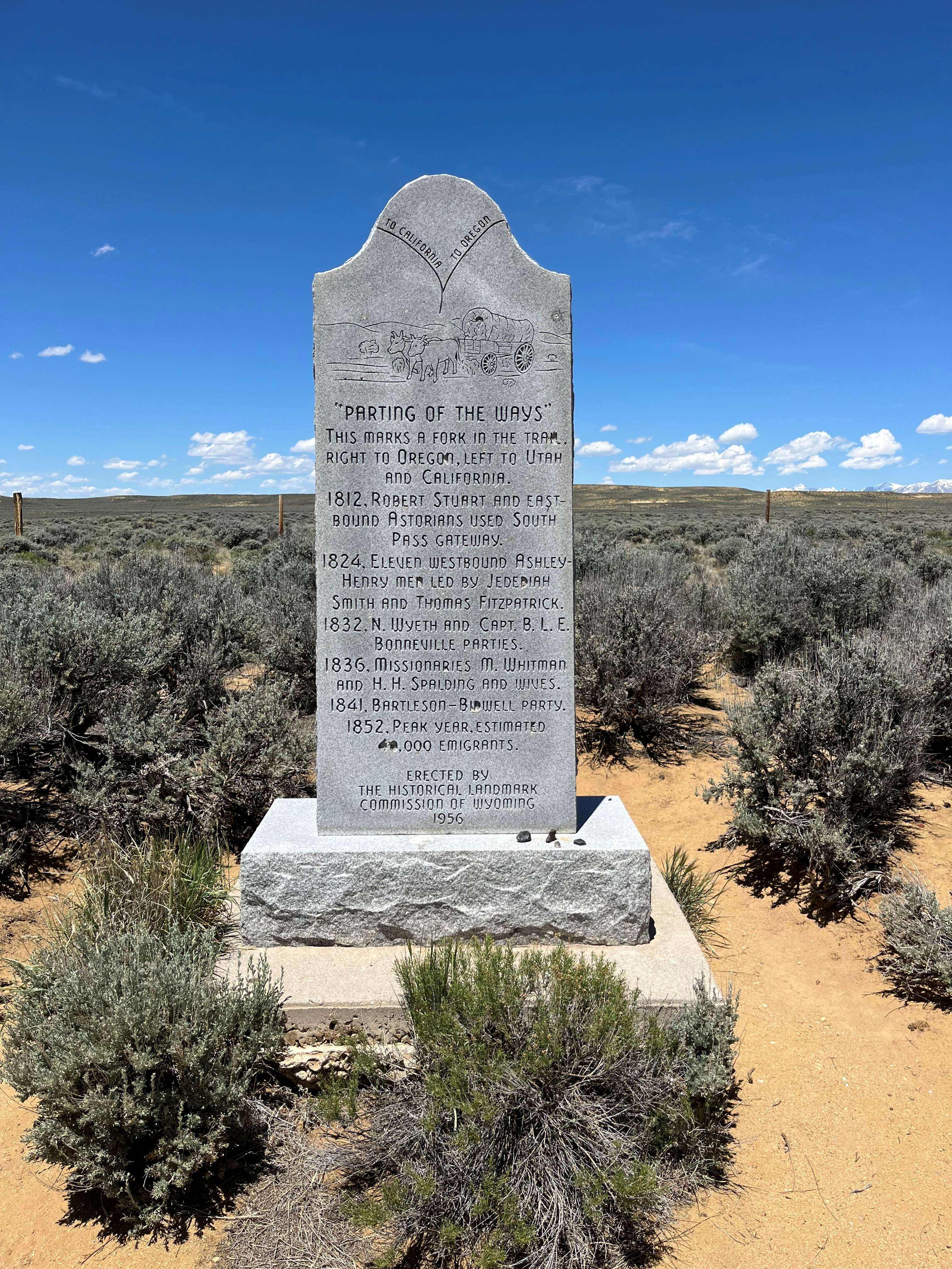 False Parting of the Ways Marker