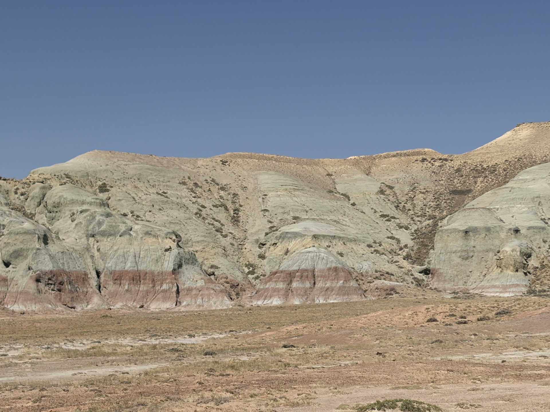 View of geological features