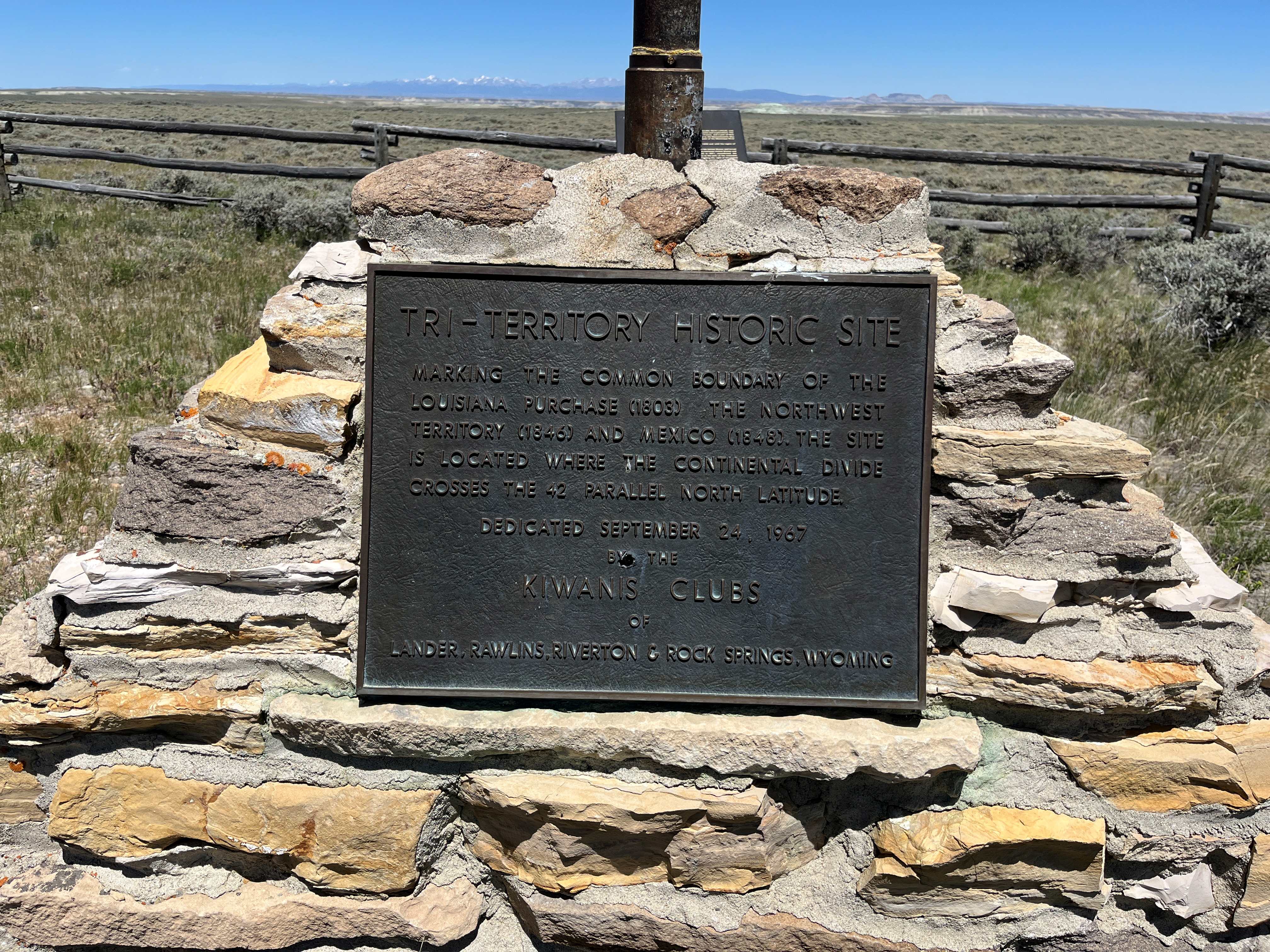 Tri-territory Site Marker