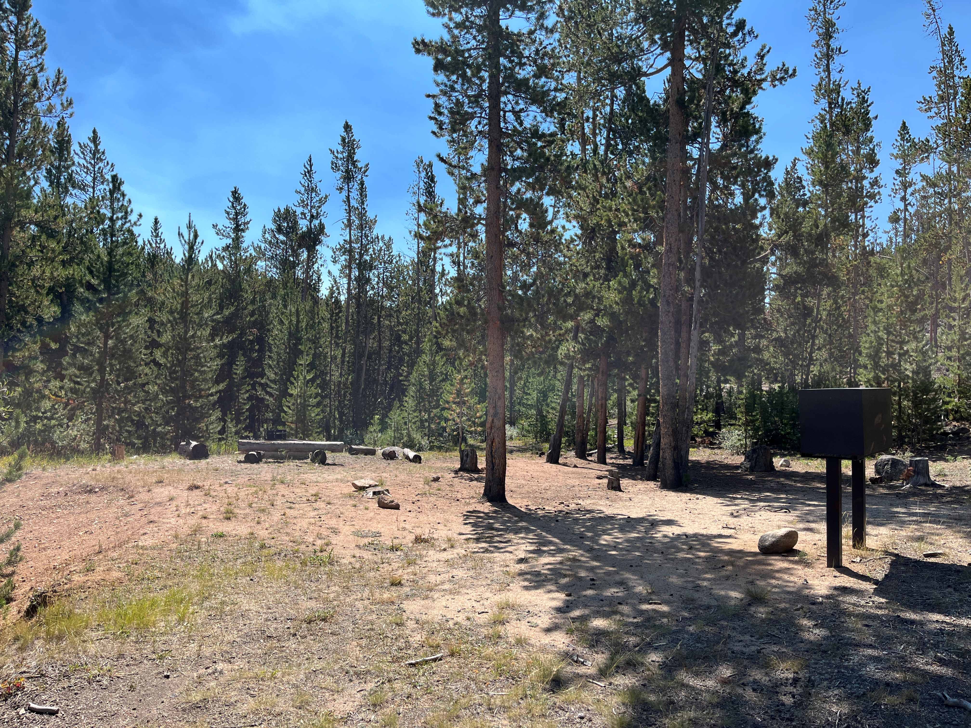 Walk-in campsite